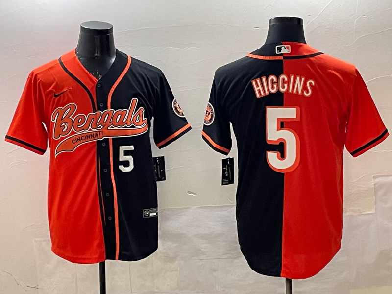 Cincinnati Bengals #5 RED/BLACK