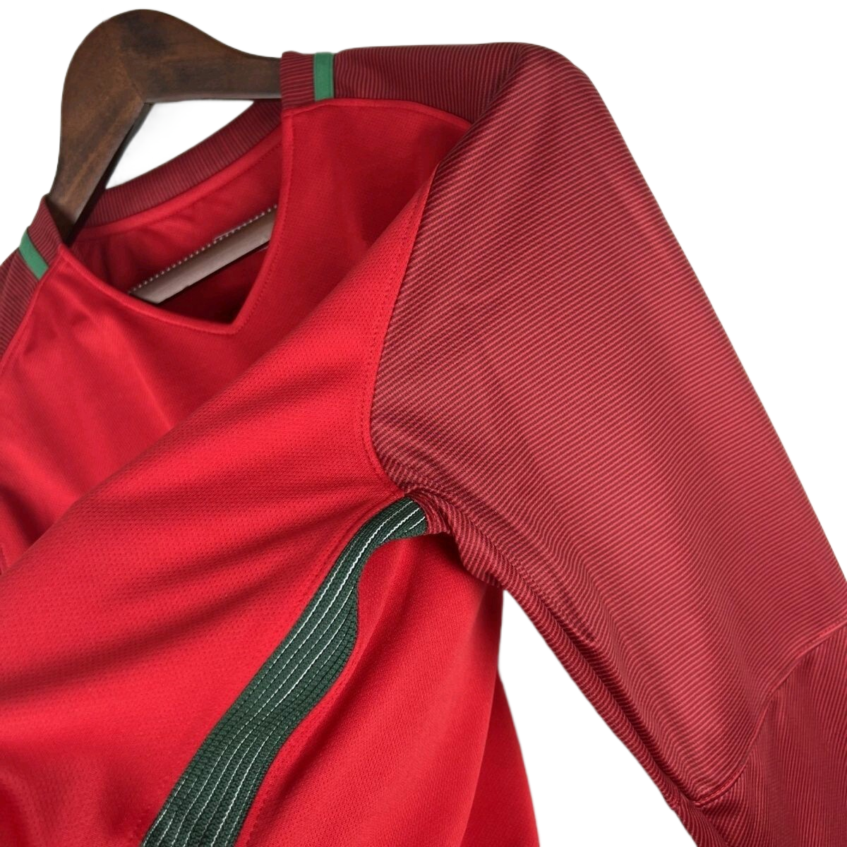 Retro  Portugal 2016 Home Red Long Sleeves