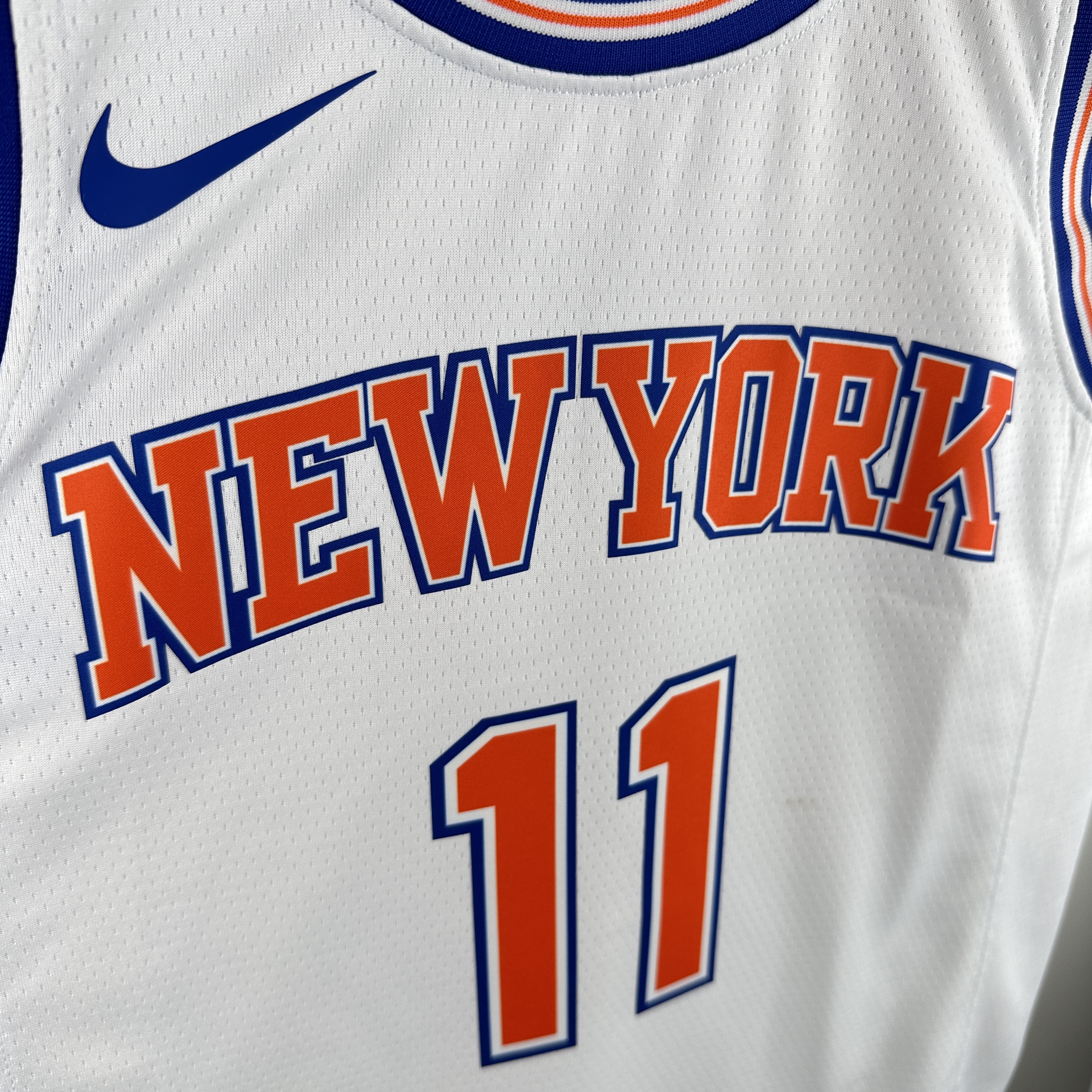 19 season New York Knicks White   No.11