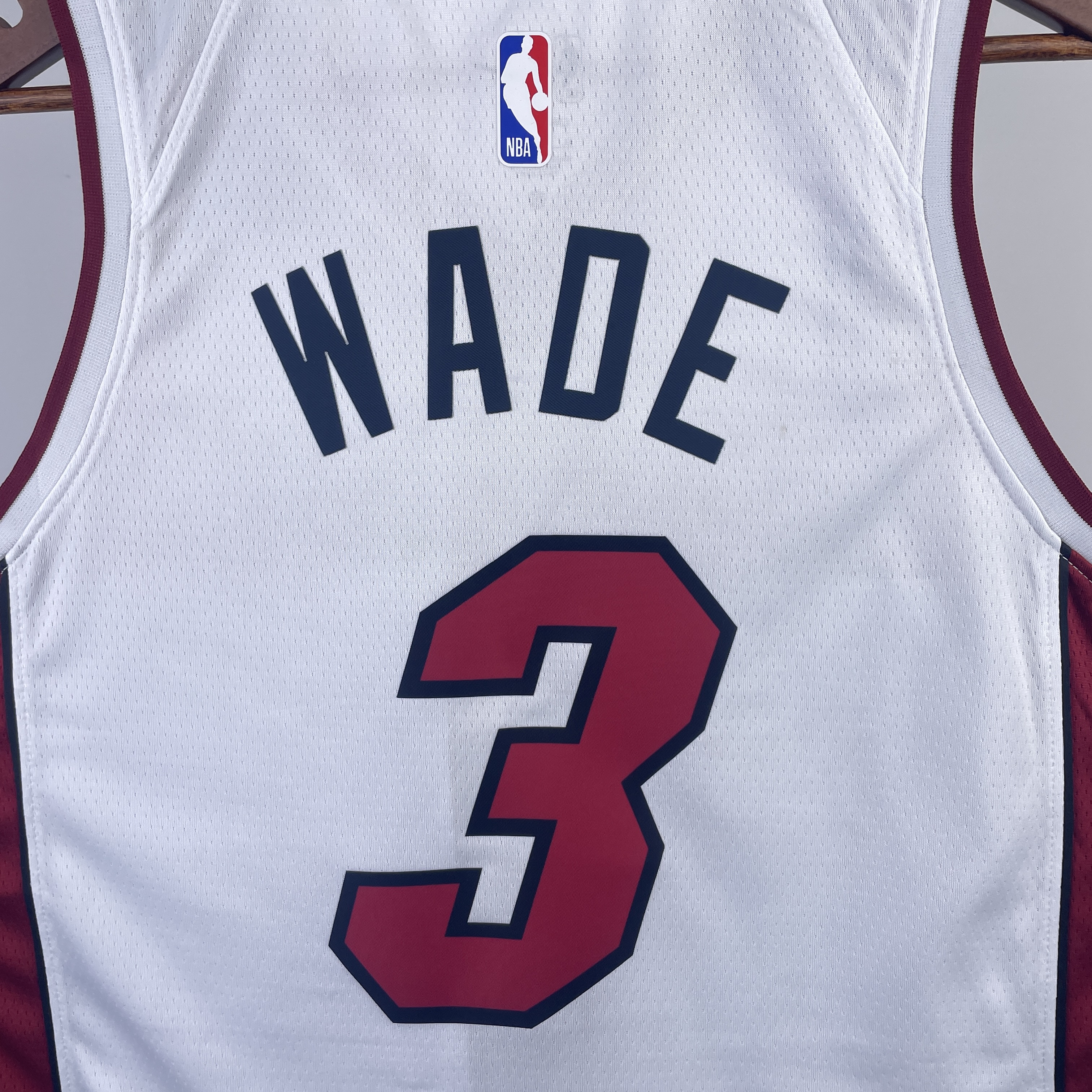 23 Season Miami Heat White  No.3 Wade