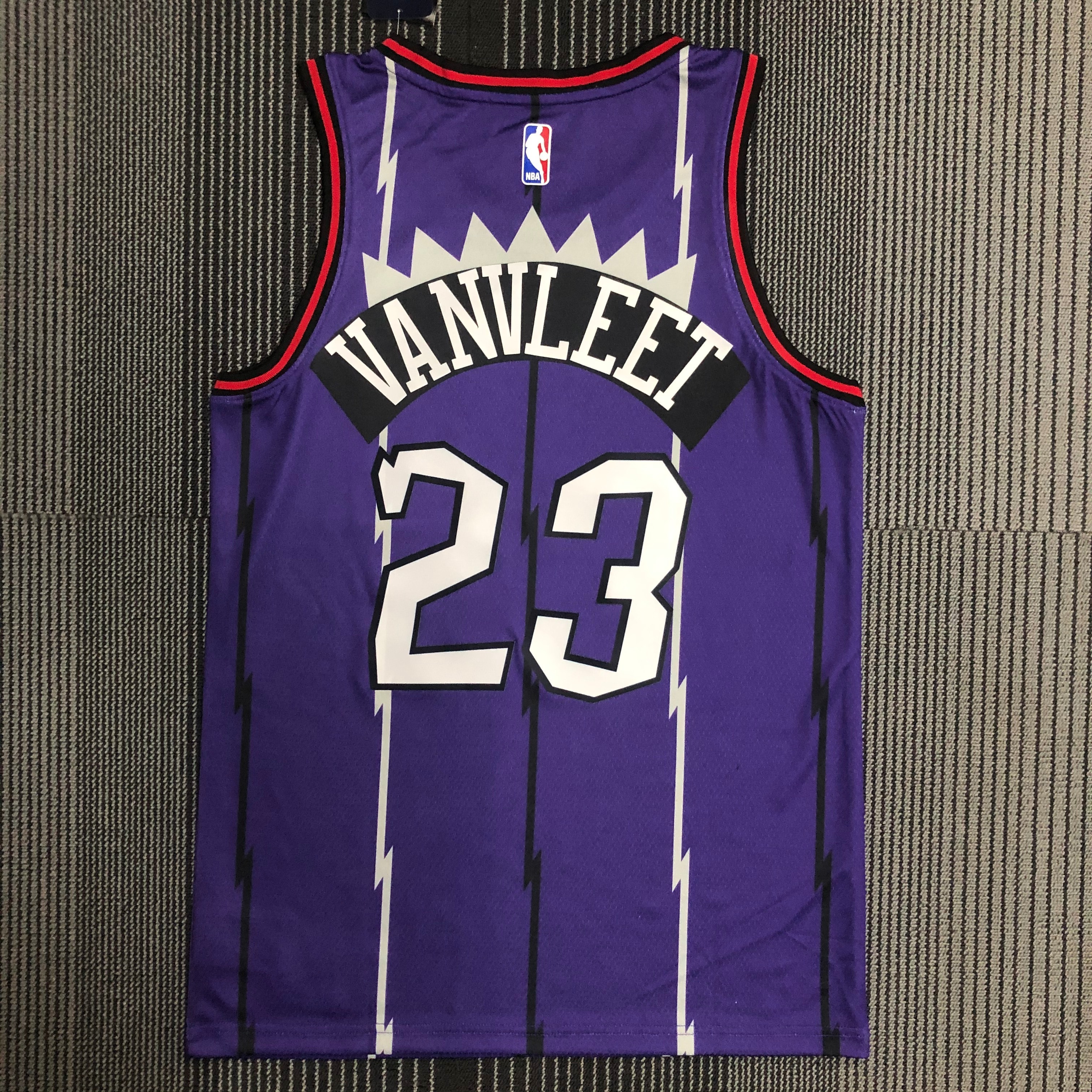 Toronto Raptors Purple  No.23 Vanvleet