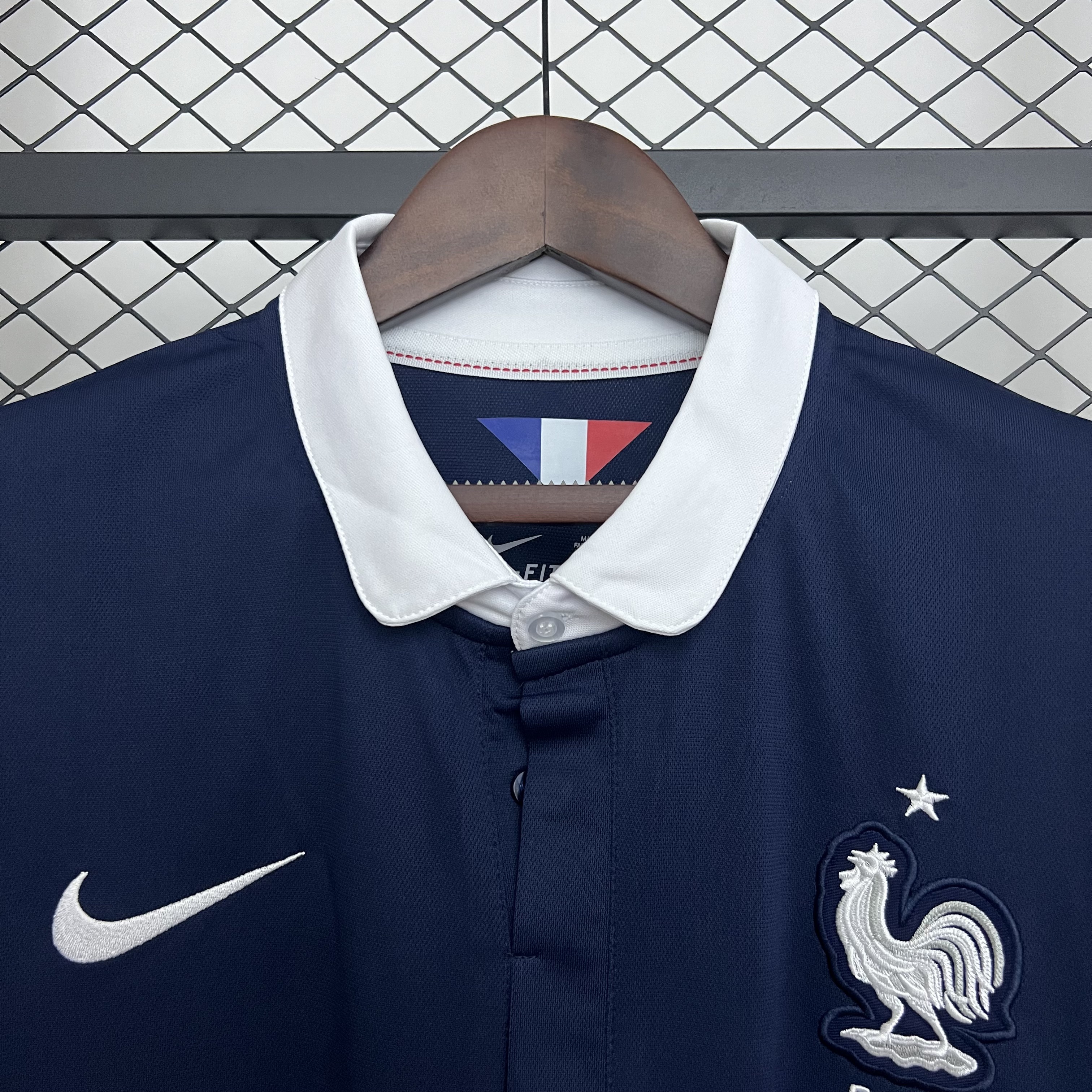 Retro France 2014 Home Kit S-XXL