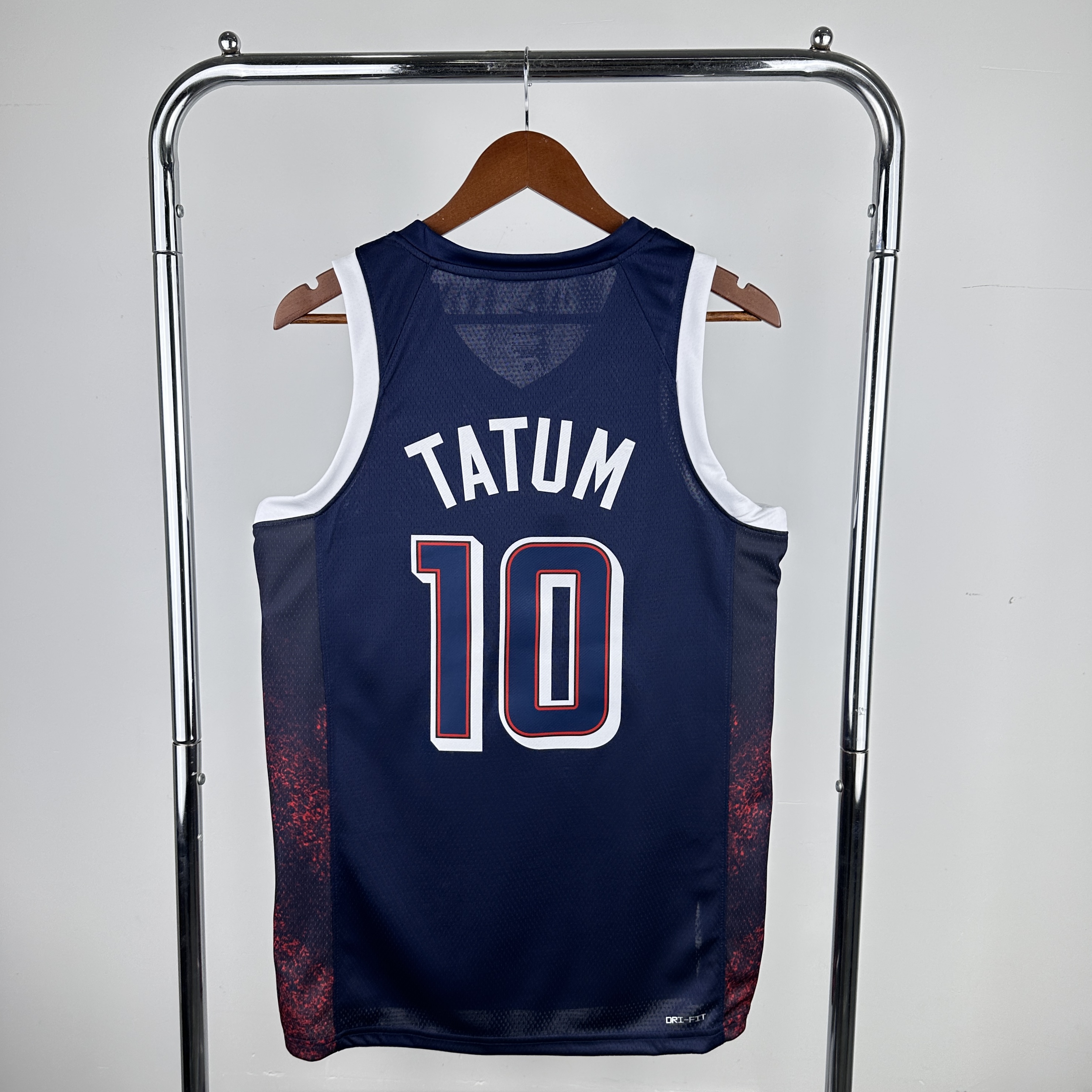 2024 Olympic Basketball USA Blue No.10 Tatum