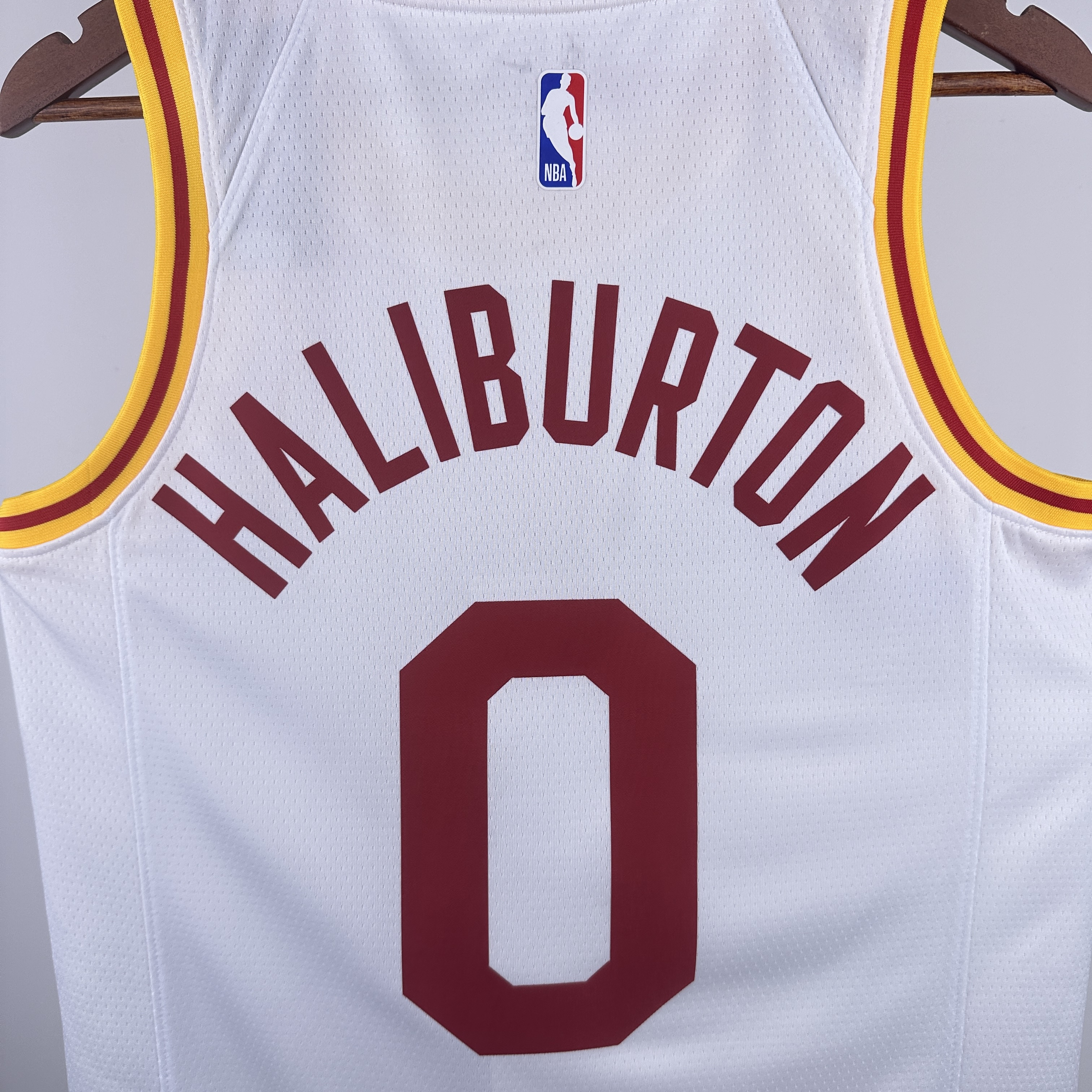 20 Season Indiana Pacers White  No.0 Haliburton