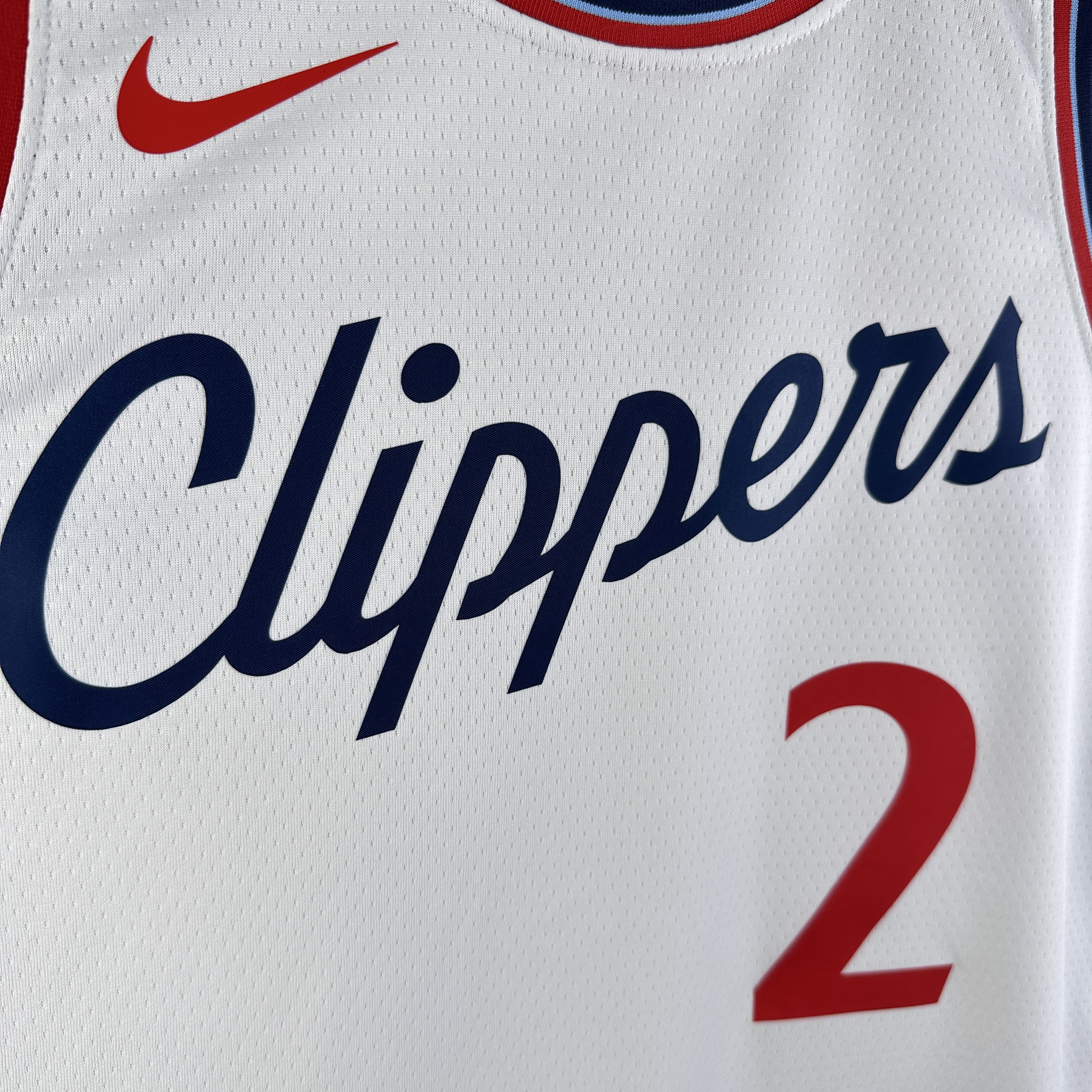 24/25 Season Los Angeles Clippers Home White  No.2 Leonard