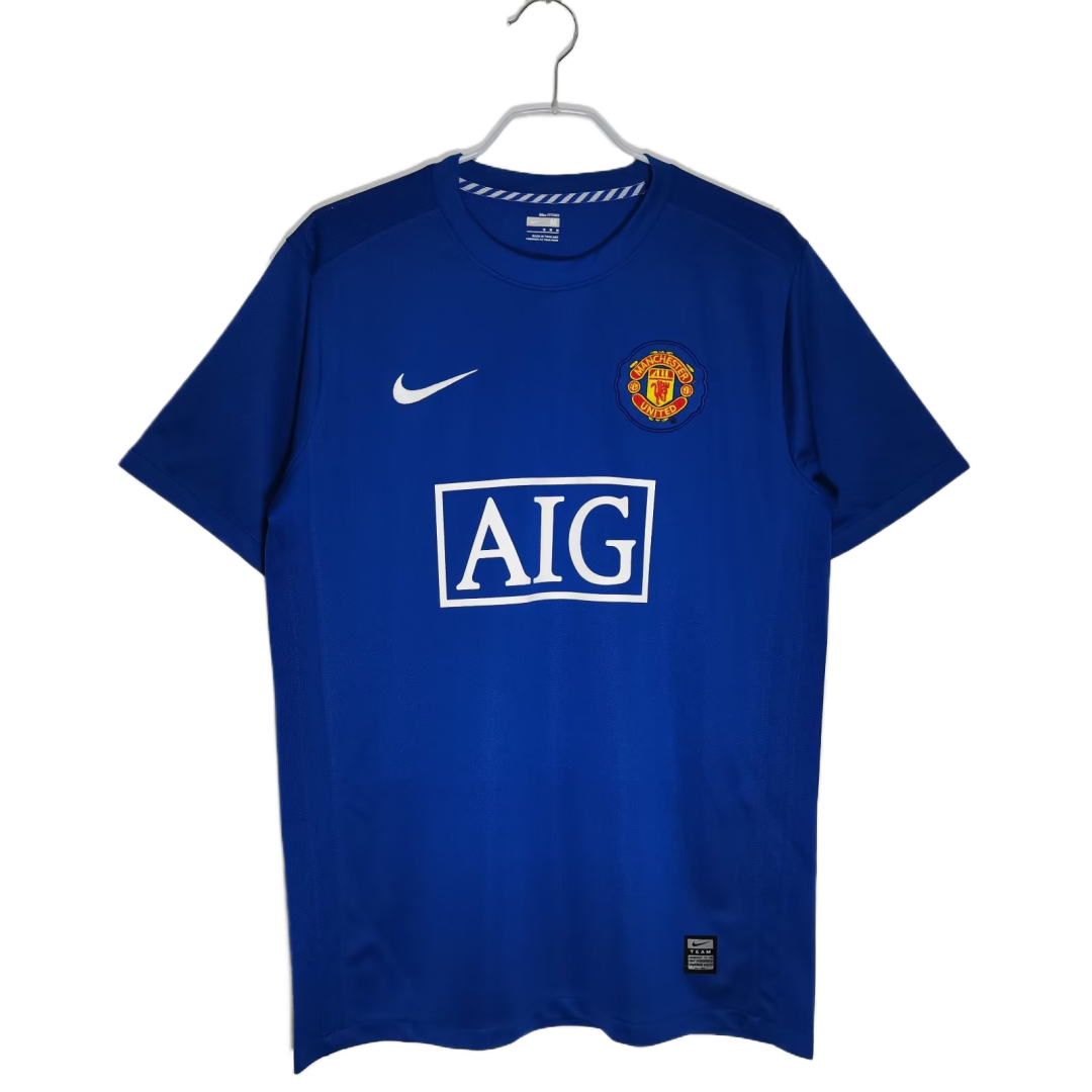 Retro Manchester United 2008/09 Third Blue