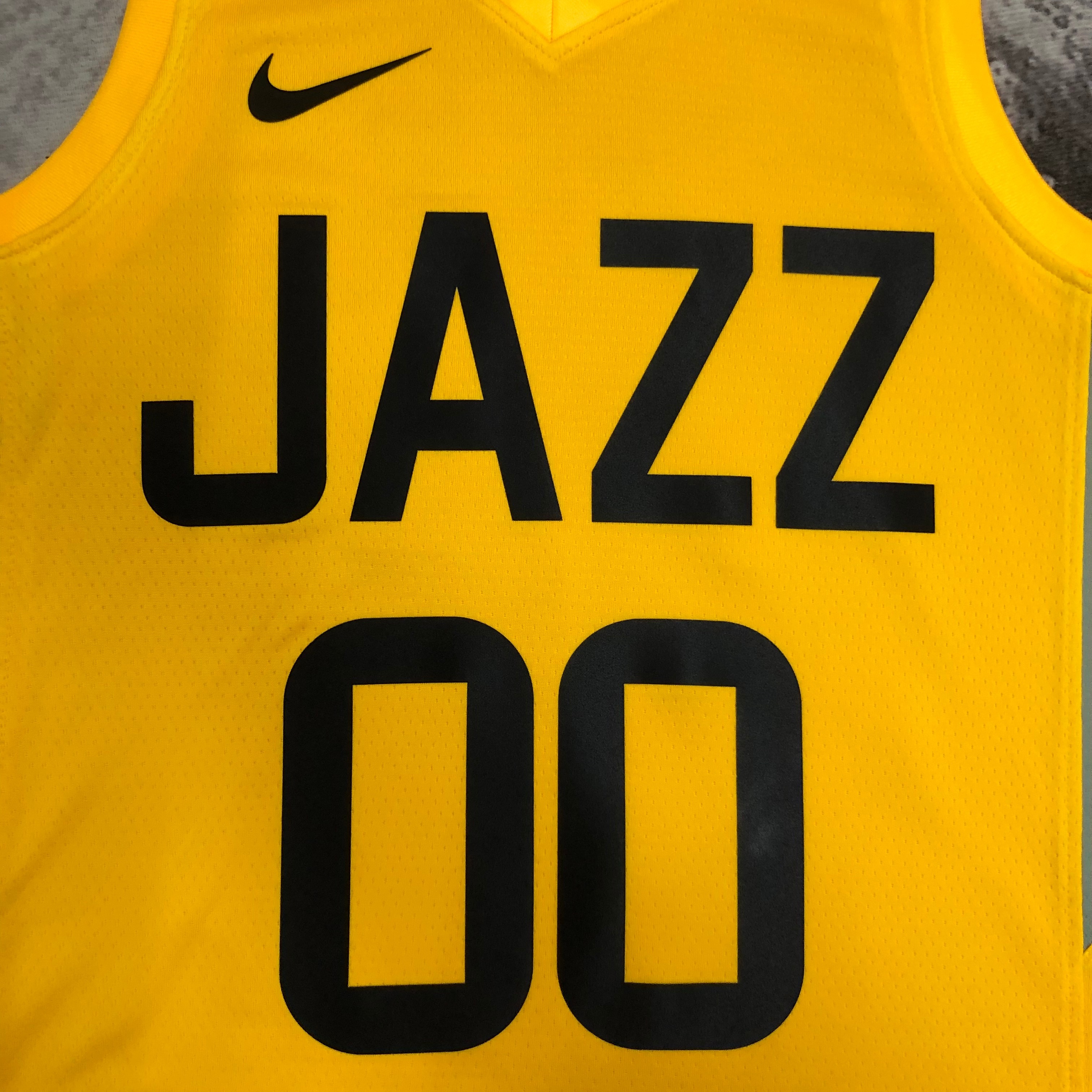 23 Season UTAH JAZZ Away Yellow  No.00 Clarkson