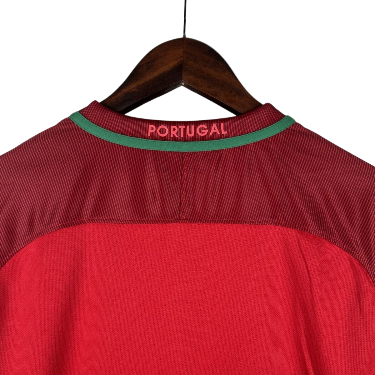 Retro  Portugal 2016 Home Red Long Sleeves