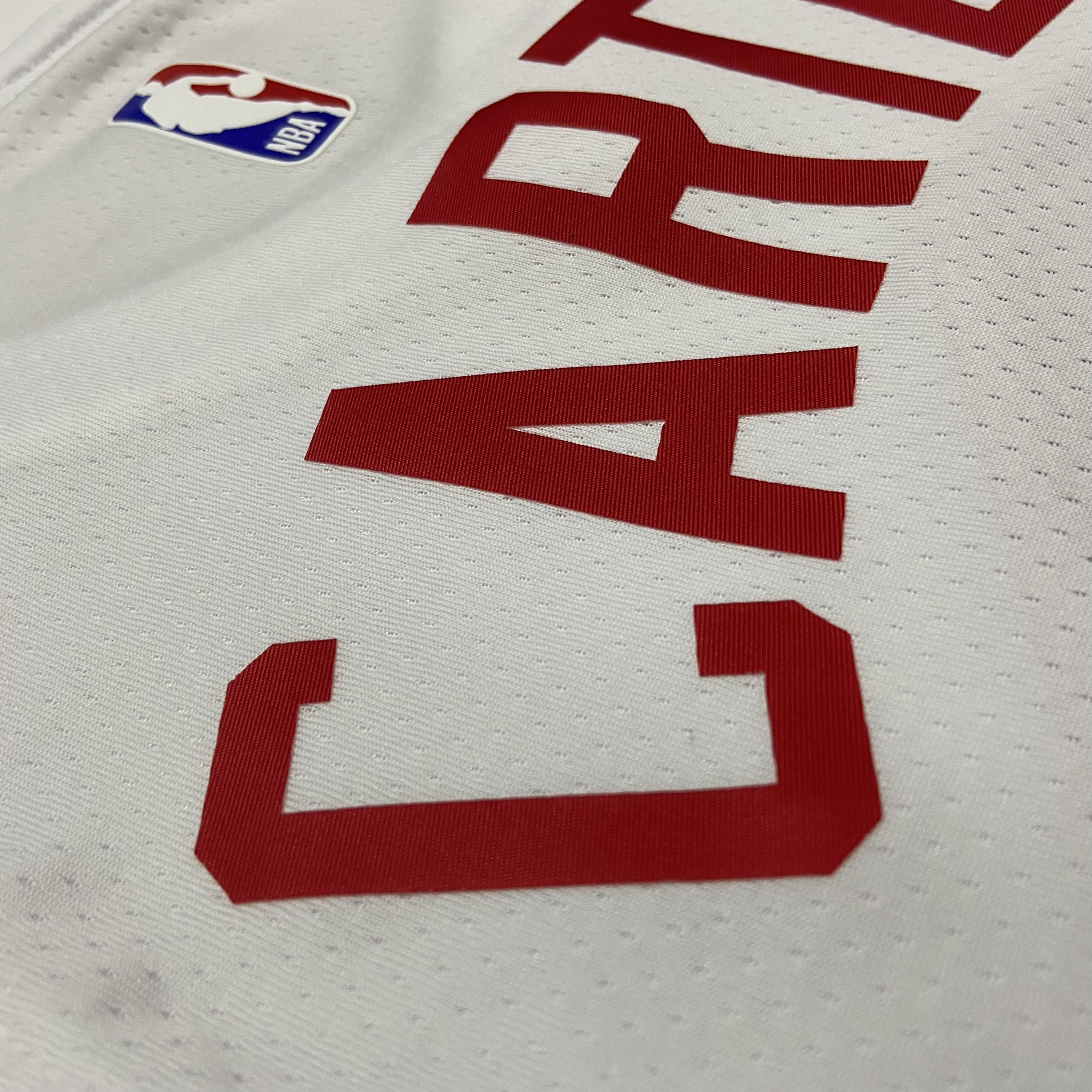 23 Season Toronto Raptors Home White  No.15 Carter