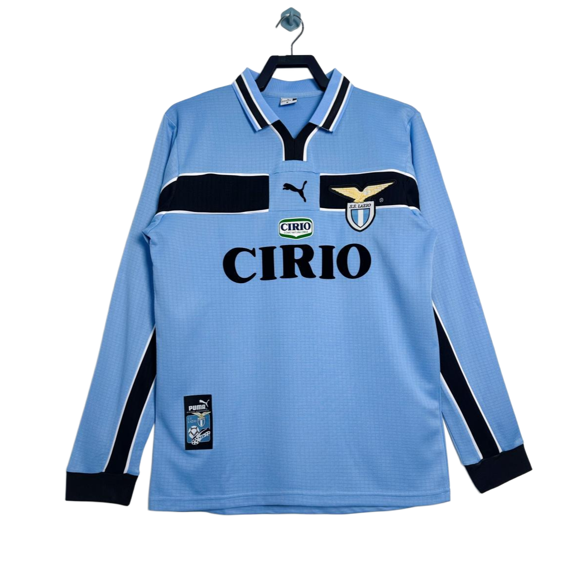 Retro 1998/99 Lazio Home Long Sleeves Kit S-XXL