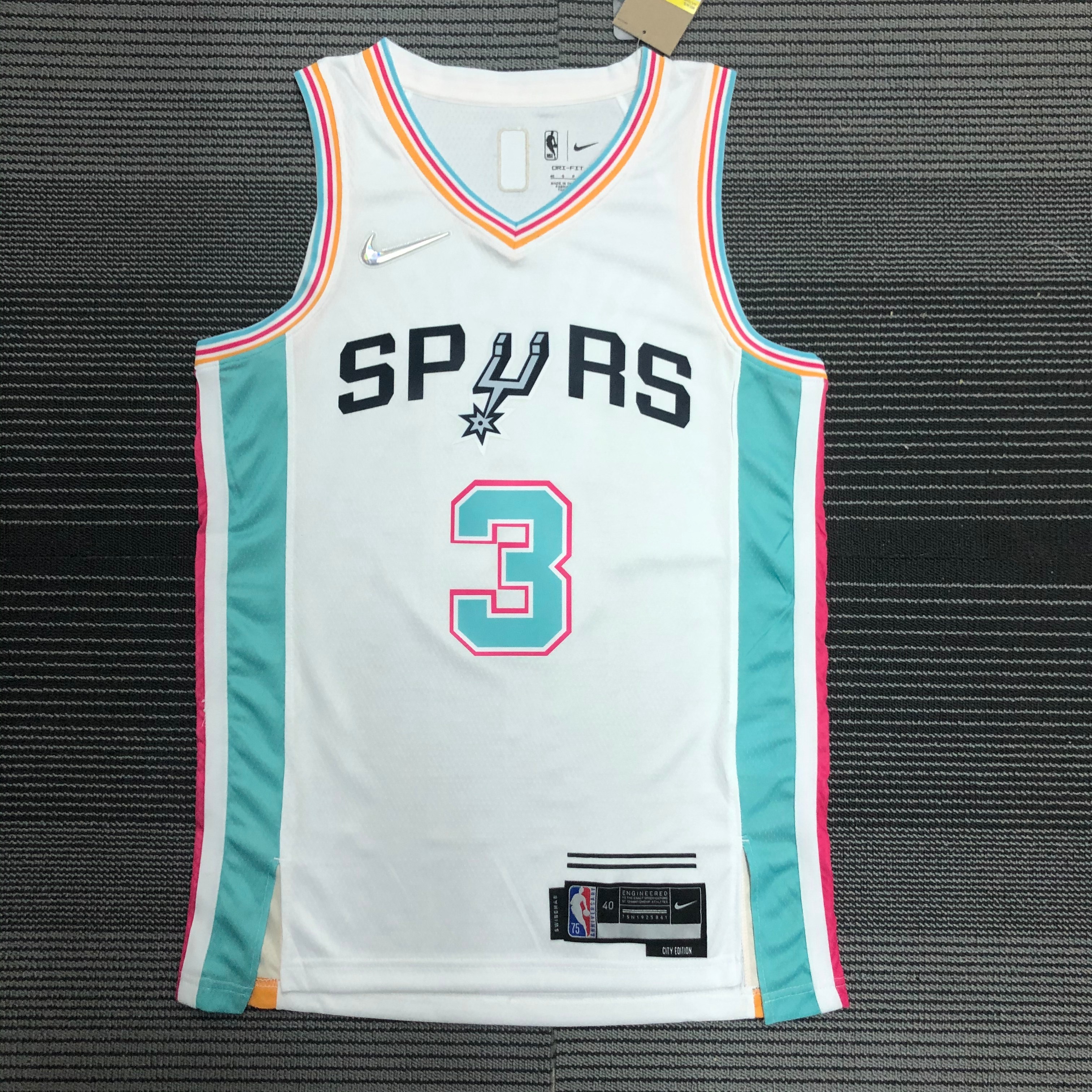 22 Season SAN ANTONIO SPURS City Edition  #3