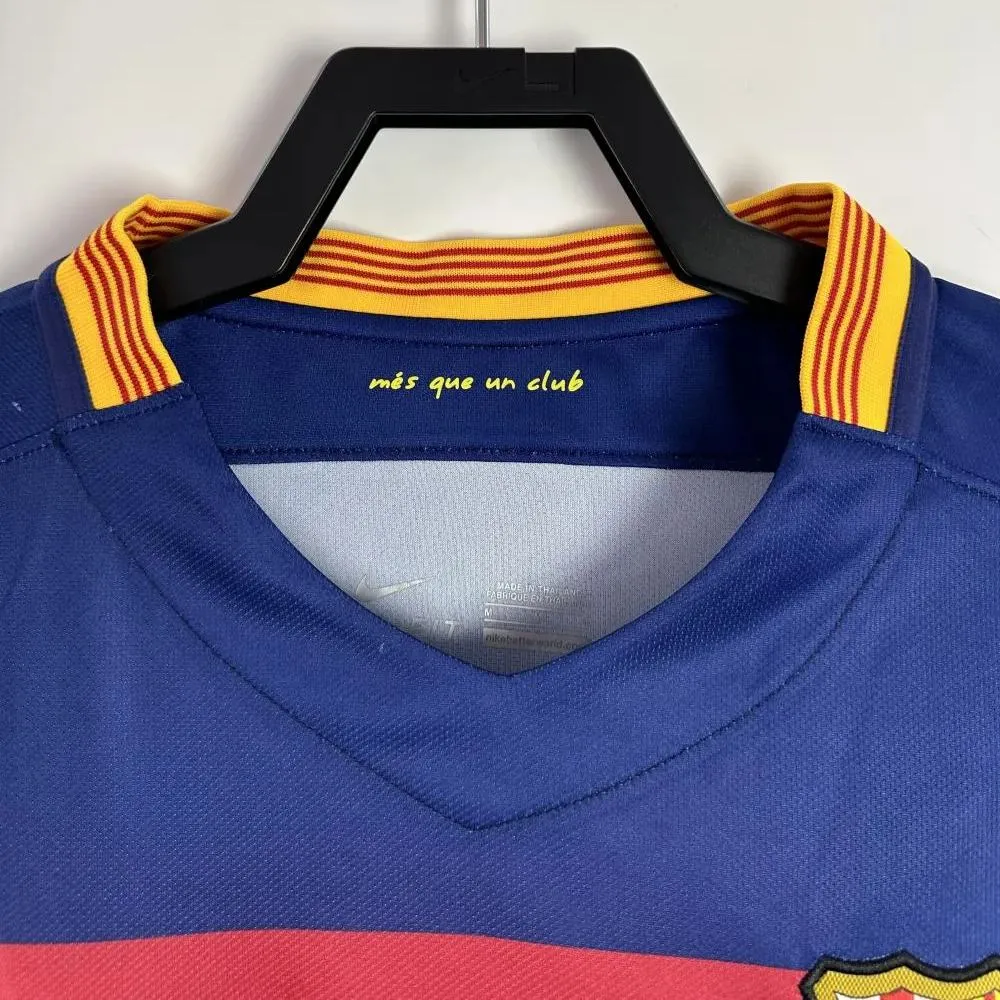Retro 15/16 Barcelona Home  long sleeves S-XXL