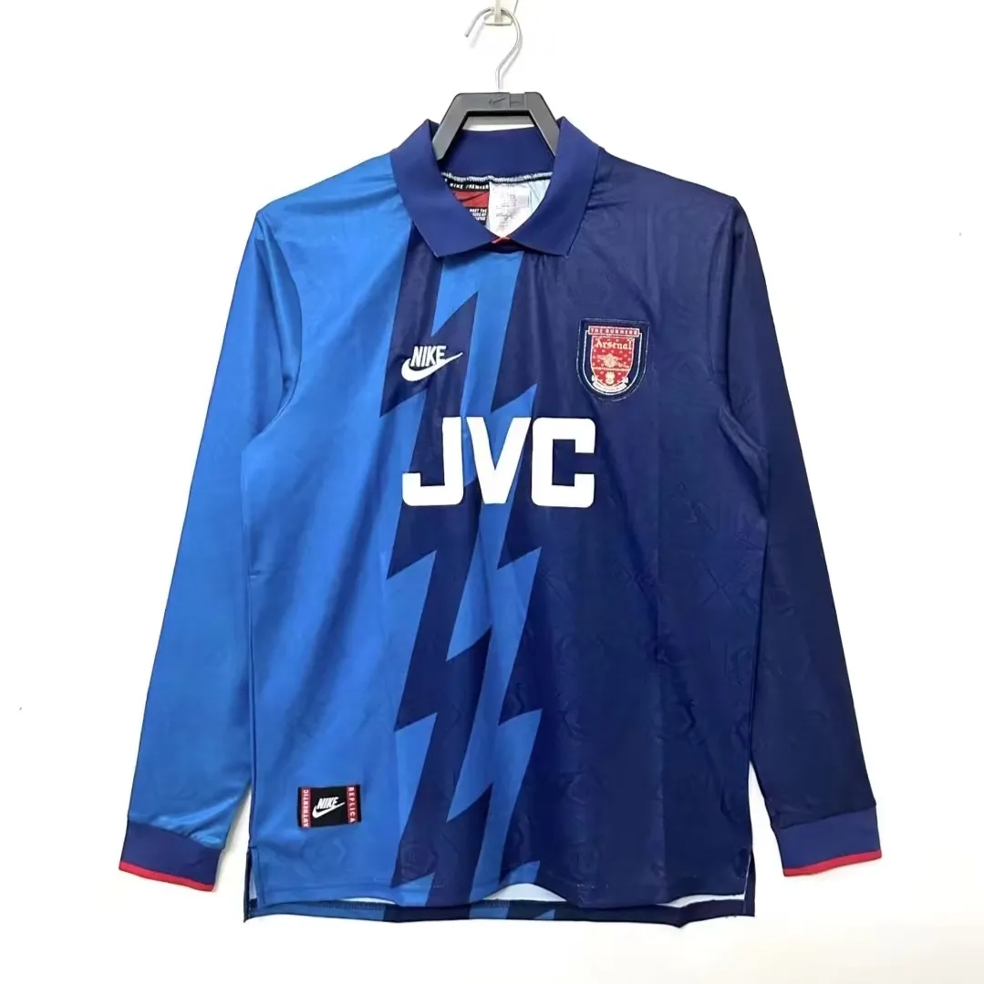 Retro 1995 Arsenal Away Long Sleeves S-XXL