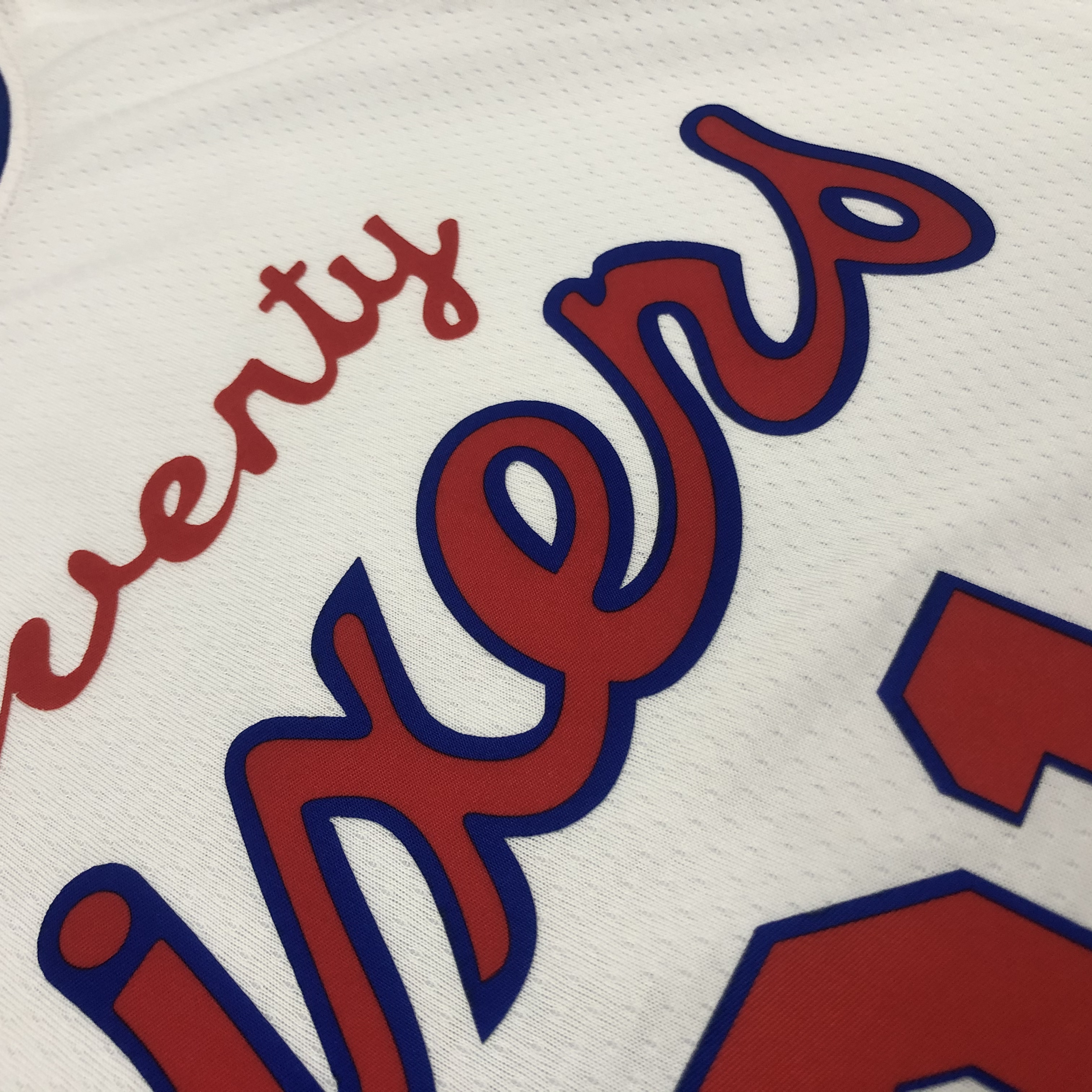 21 Season Philadelphia 76ers Limited White  #21