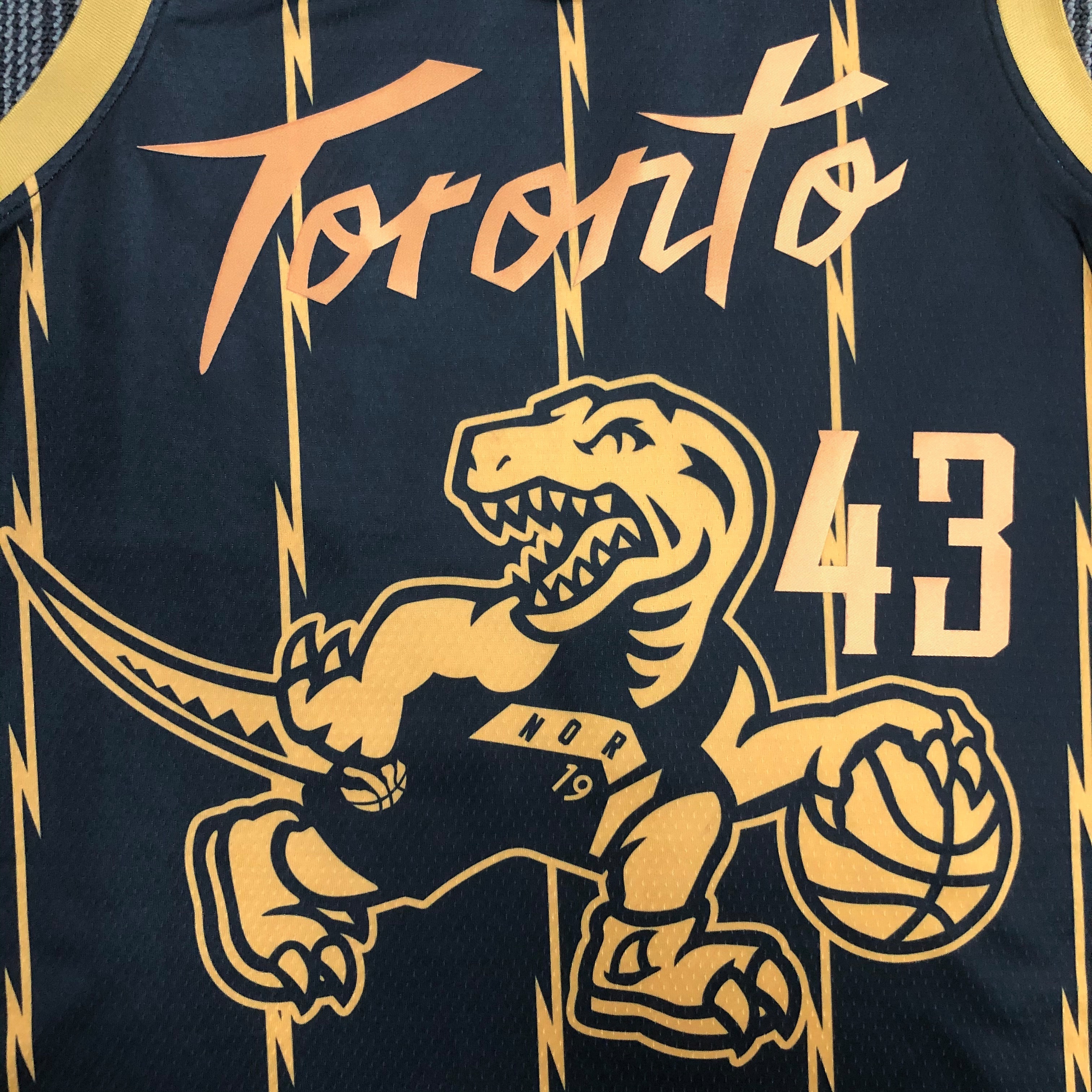 22 Season Toronto Raptors City Version  No.43 Siakam