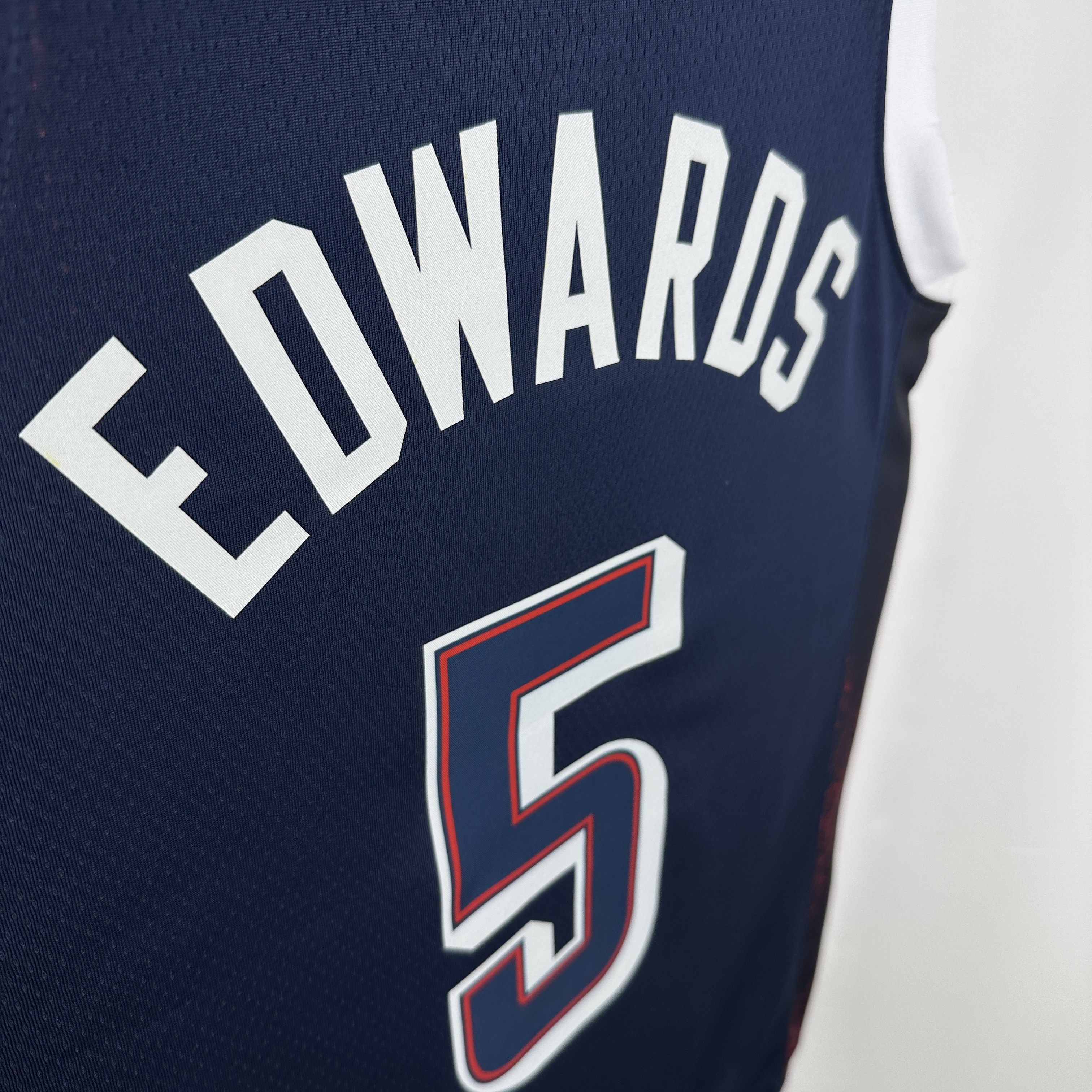 2024 Olympic Basketball USA Blue No.5 EDWARDS