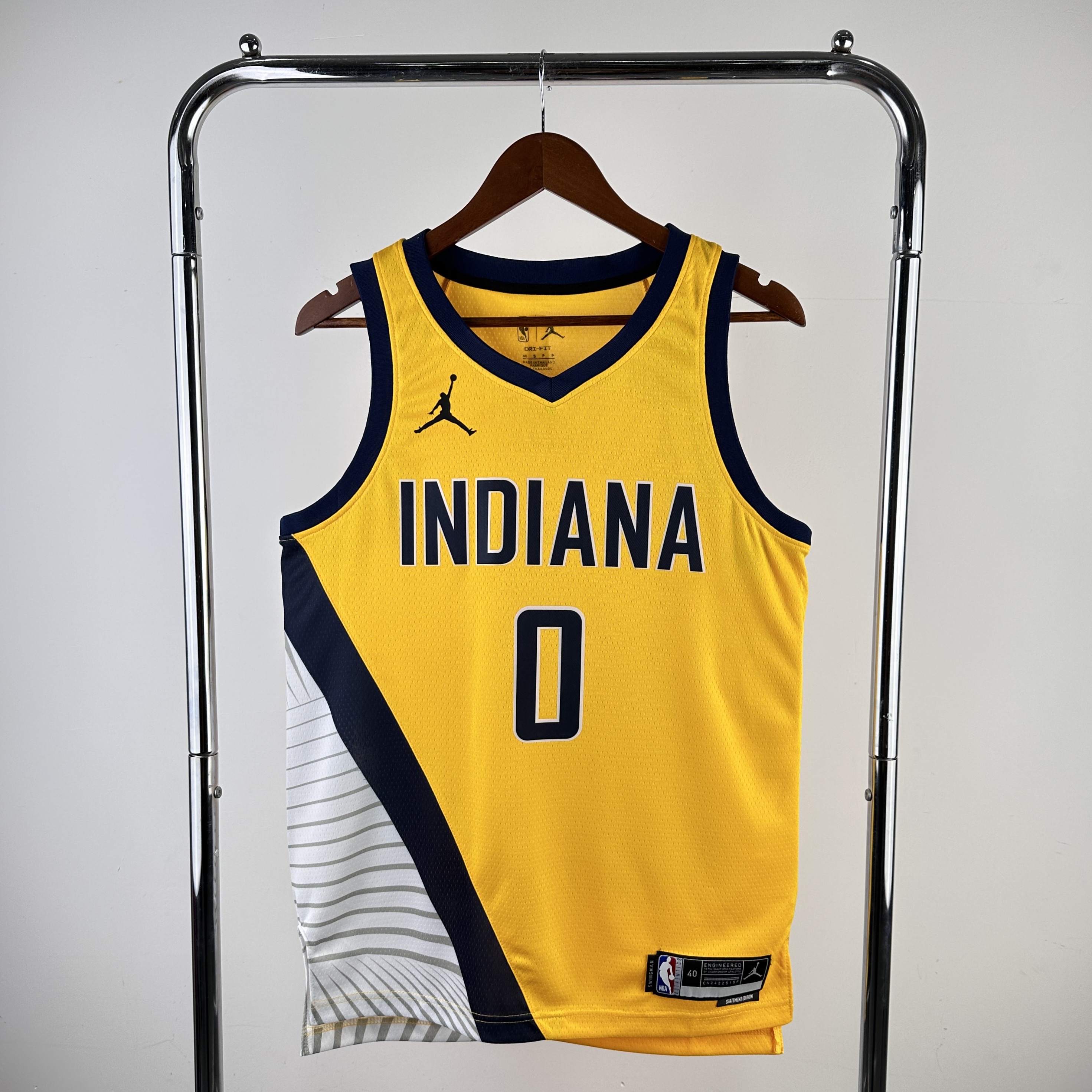 23 Season Indiana Pacers Flyer Version  No.0 Haliburton