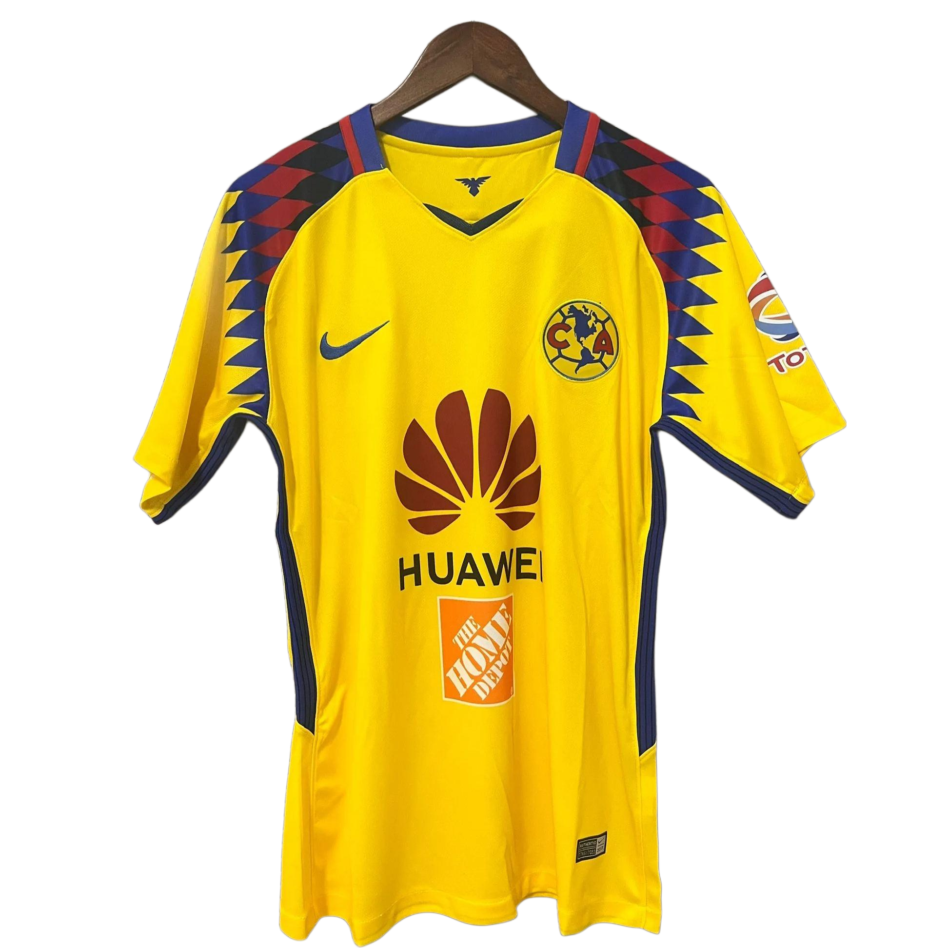 Retro Club América 2018 Yellow Kit S-XXL