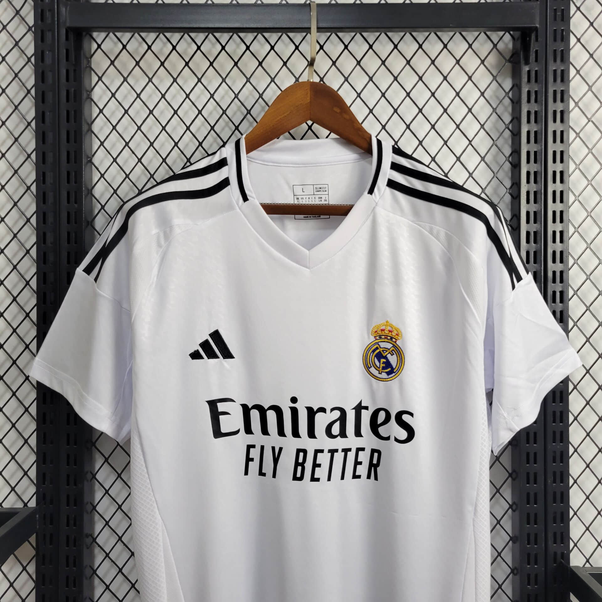 Masculino Real Mαdrid 24/25 Home White