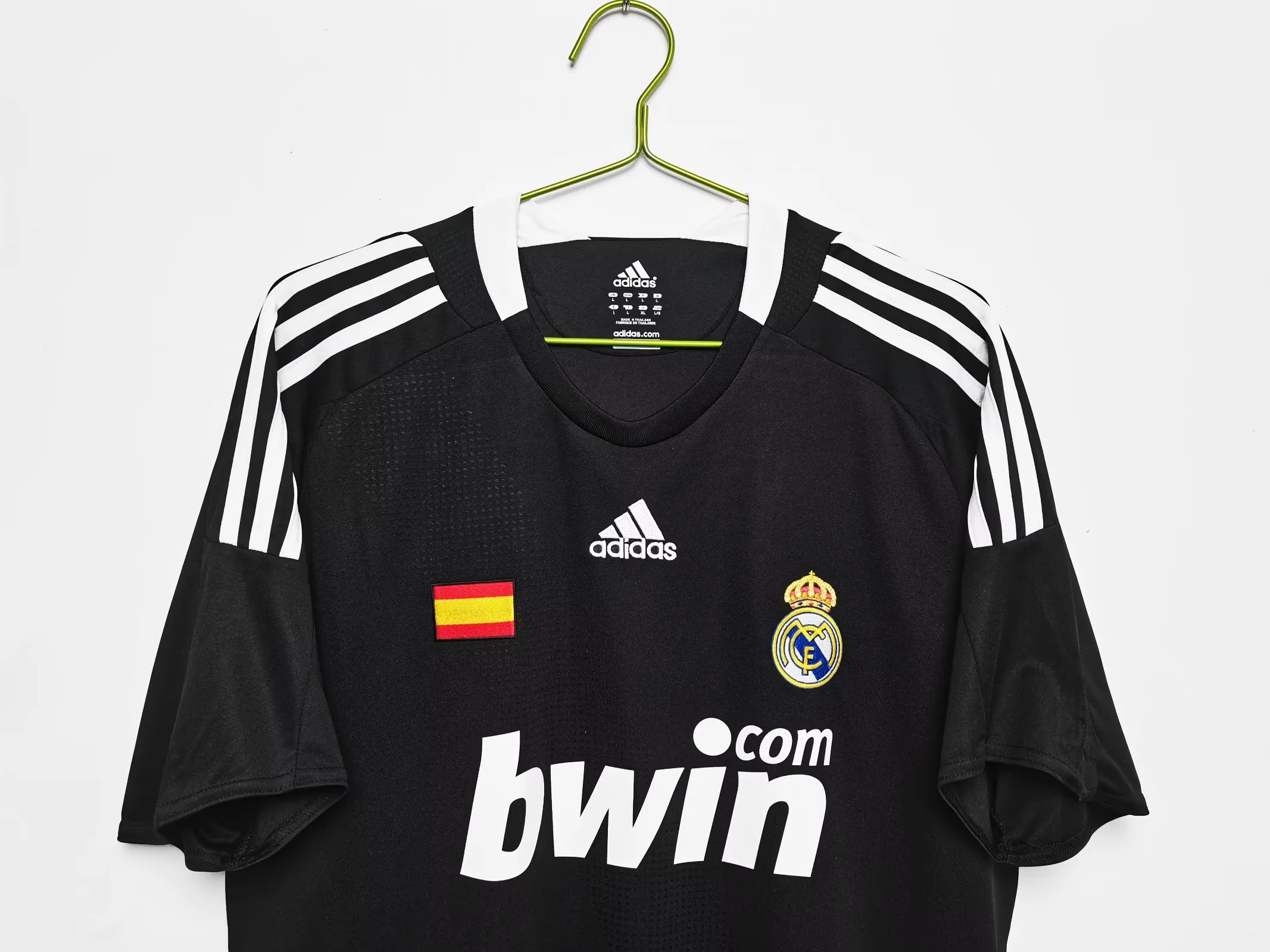 Retro  Real Mαdrid 08/09 Away Black