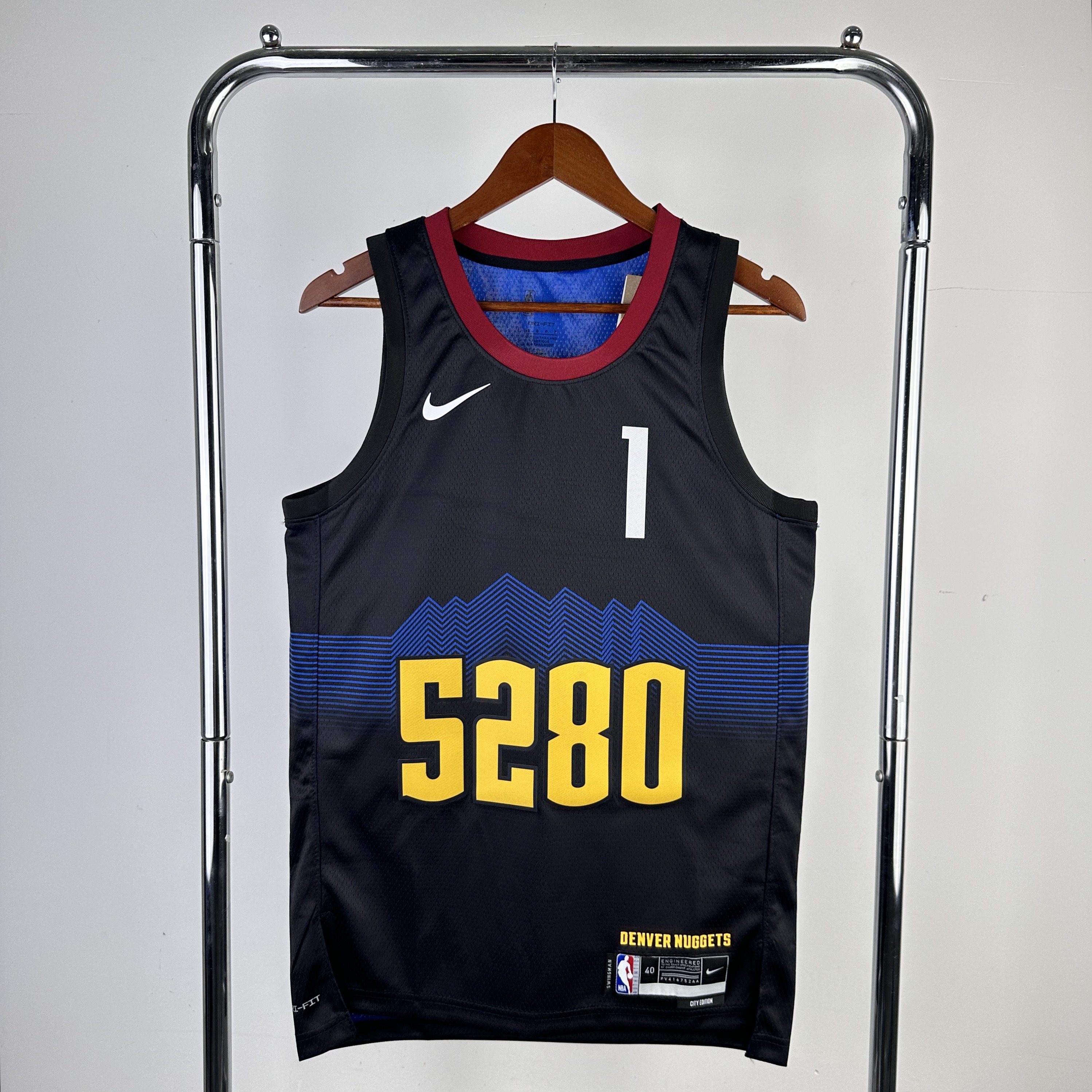 24 Season Denver Nuggets City Edition  No.1 Porter