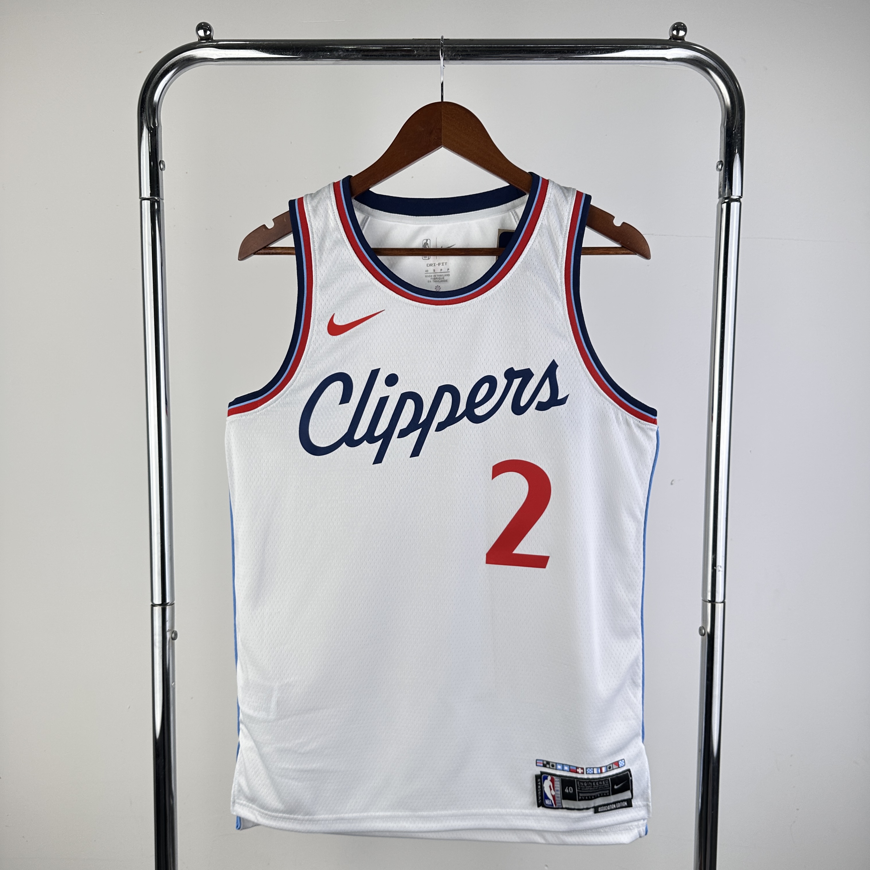 24/25 Season Los Angeles Clippers Home White  No.2 Leonard