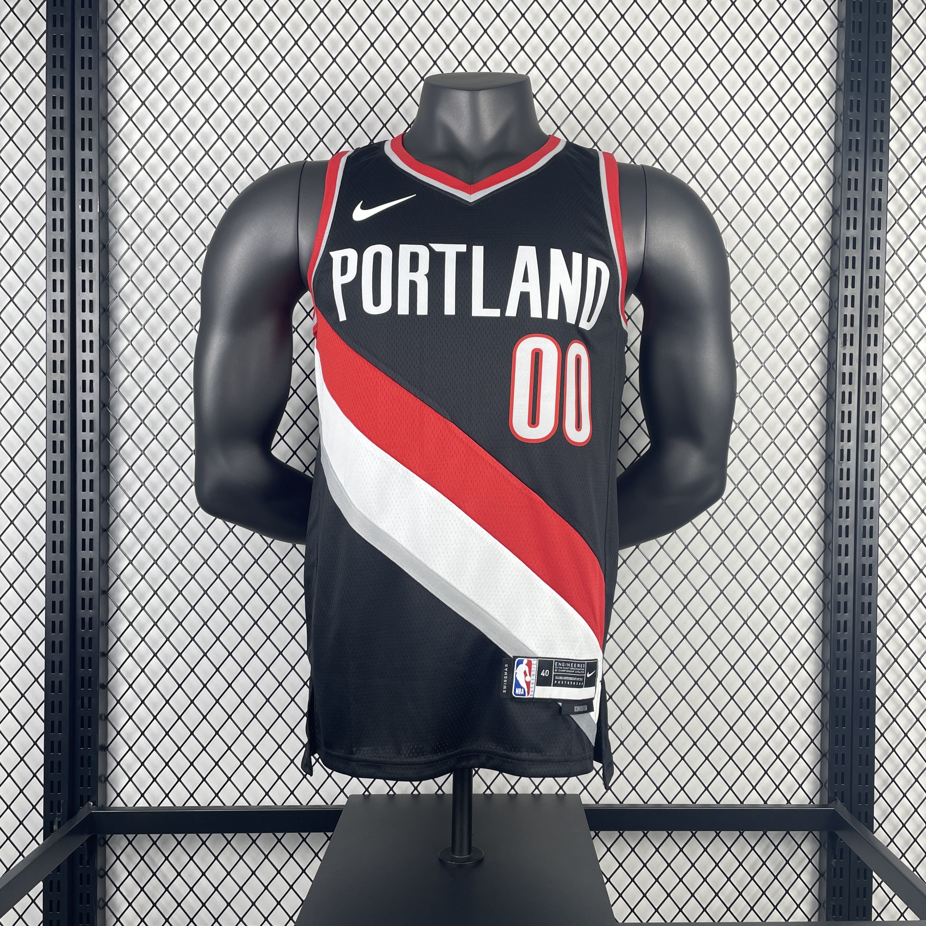 23 Season Portland Trail Blazers Away No.00 Henderson