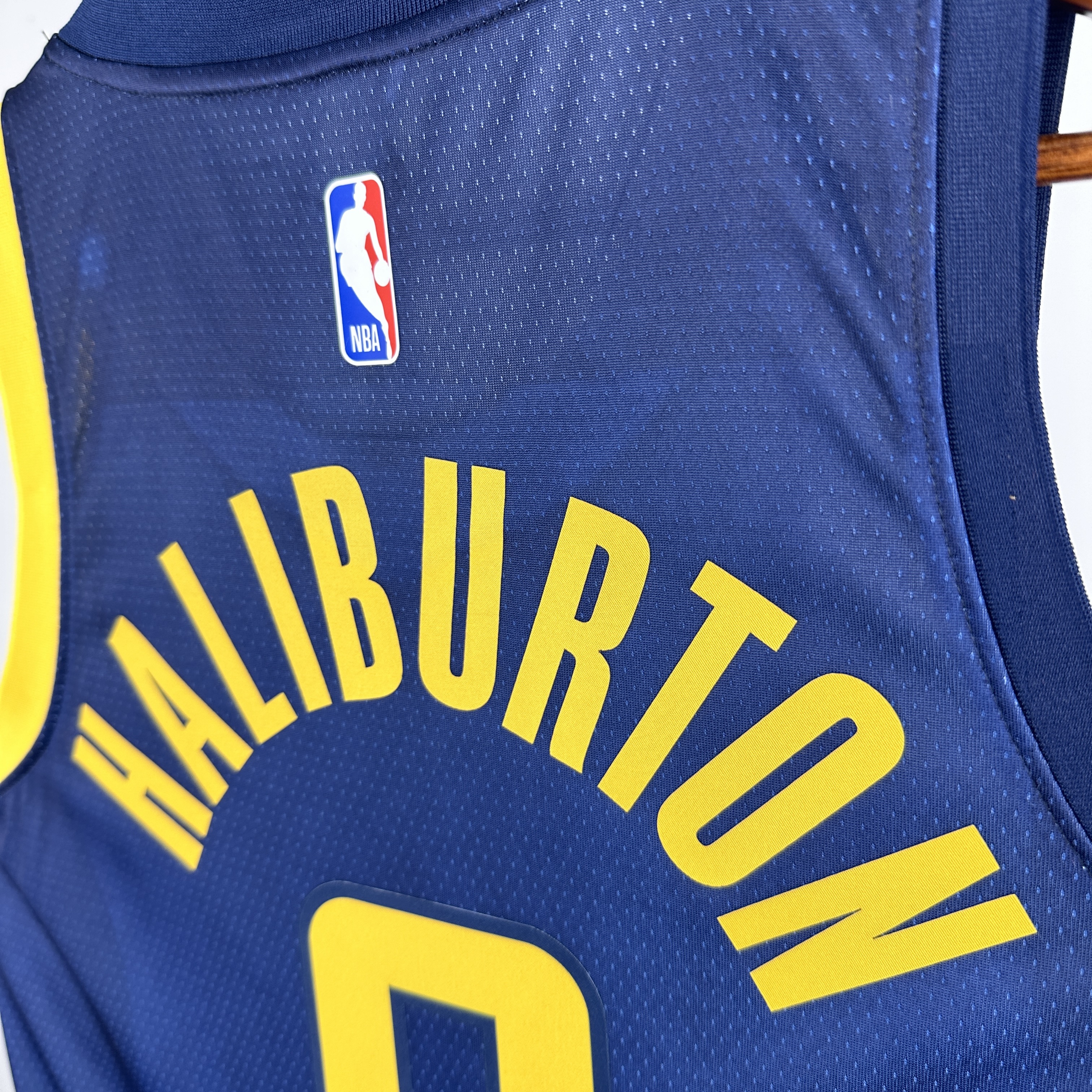 18 Season Indiana Pacers No.0 Haliburton