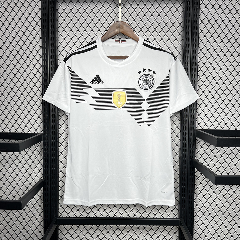 Retro  Germany 2018 Home Wihte