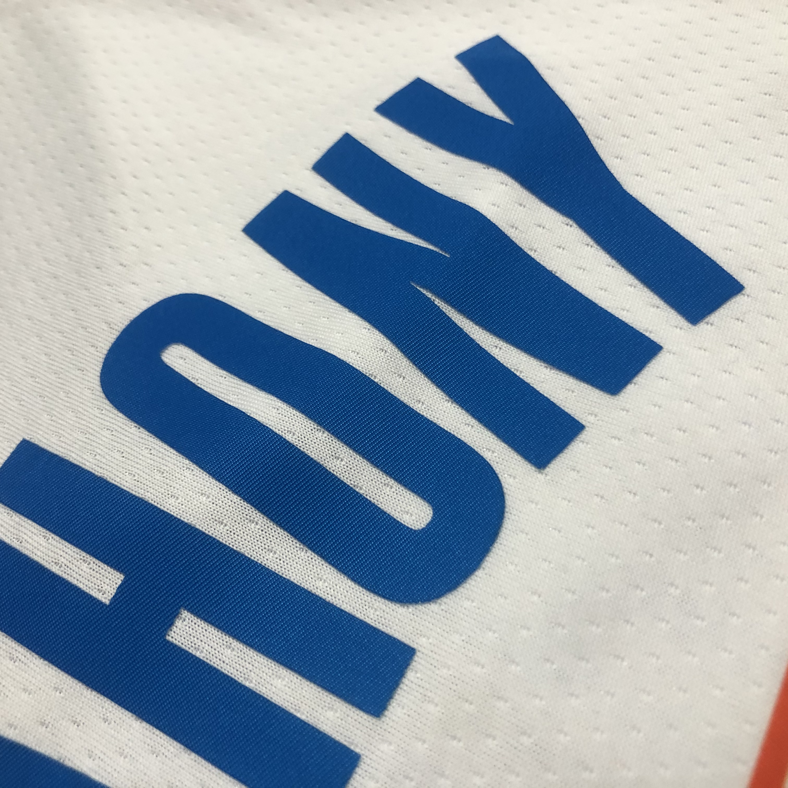 Oklahoma City Thunder White  No.7 ANTHONY