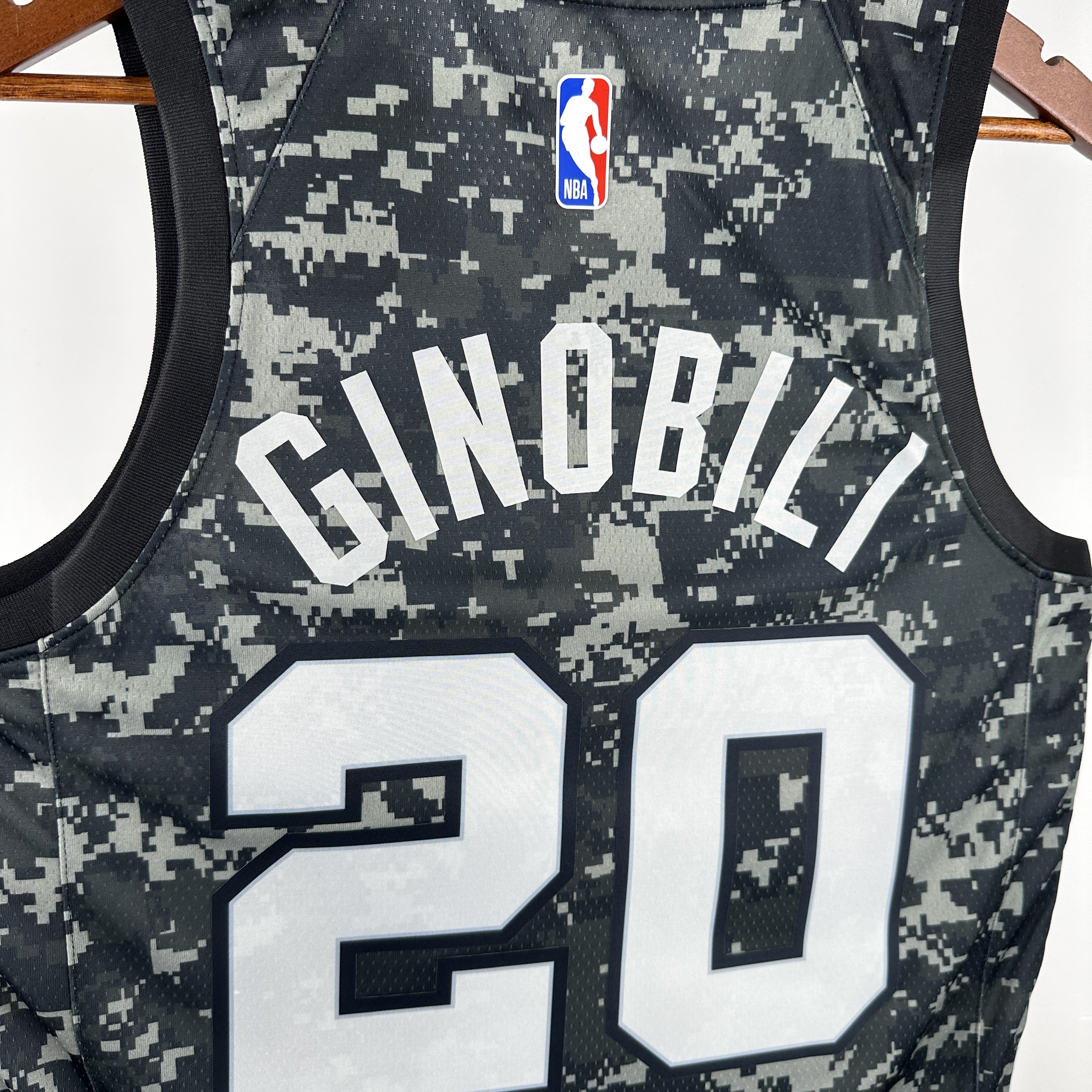 SAN ANTONIO SPURS CAMO  #20 GINOBILI