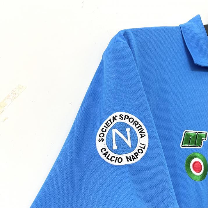 Retro Naples 1987-88 Home  Long sleeves S-XXL