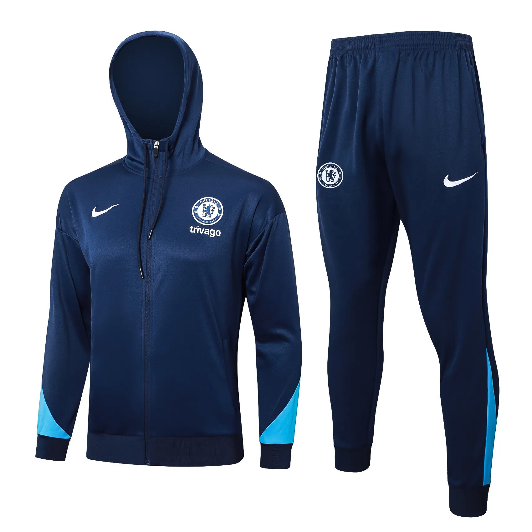 Chelsea 24/25 Half zipper hoodie training suit F554