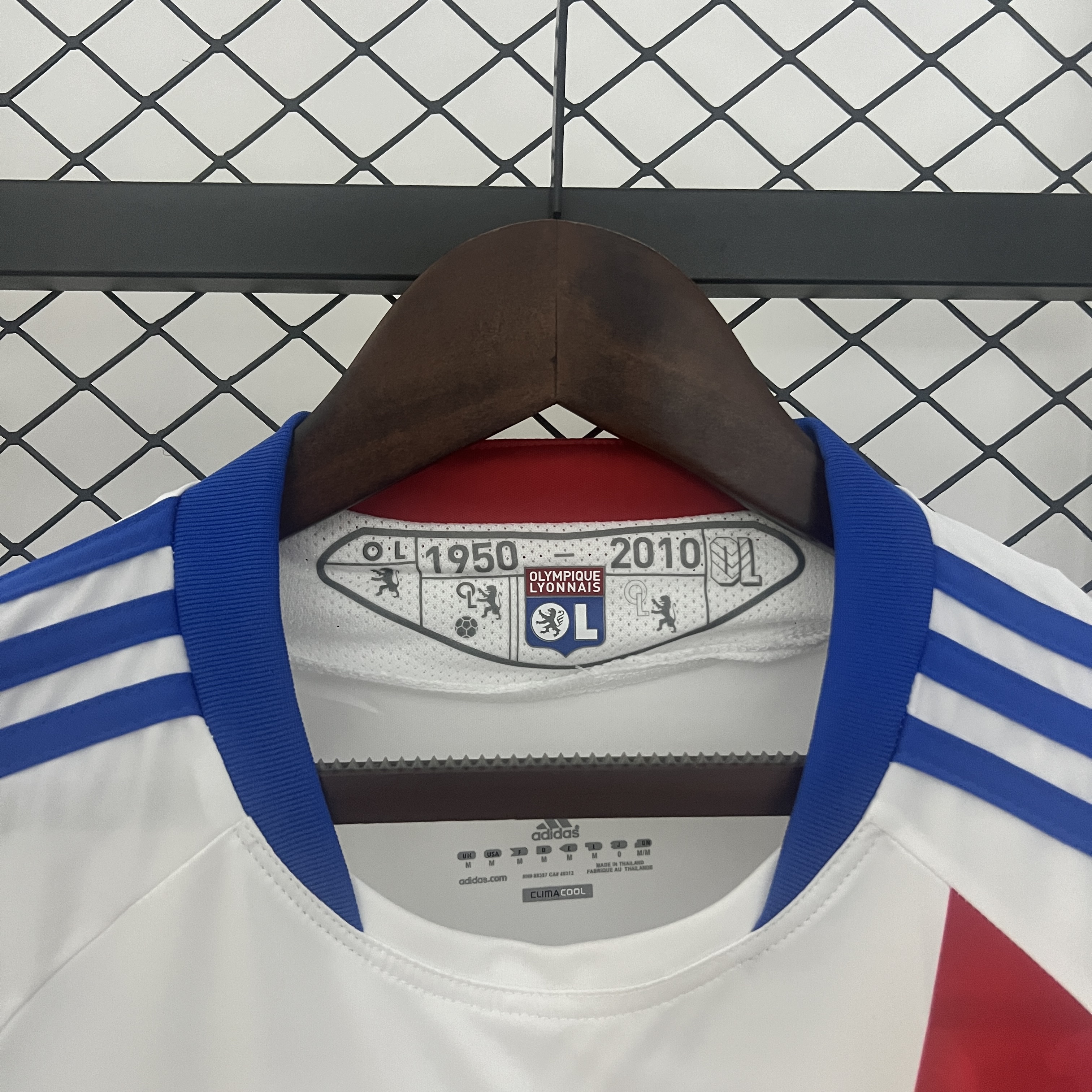 Retro Lyon 10/11 Home  S-XXL