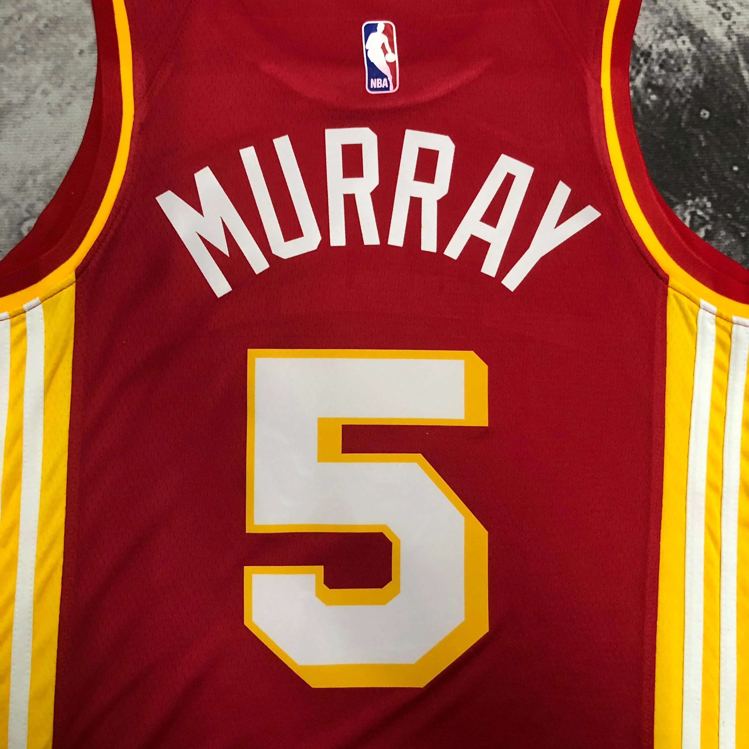 Atlanta Hawks Red  #5 Murray