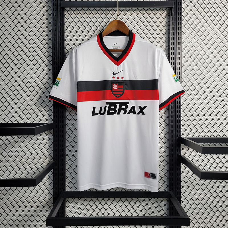 Retro  2001 Flamengo Away White