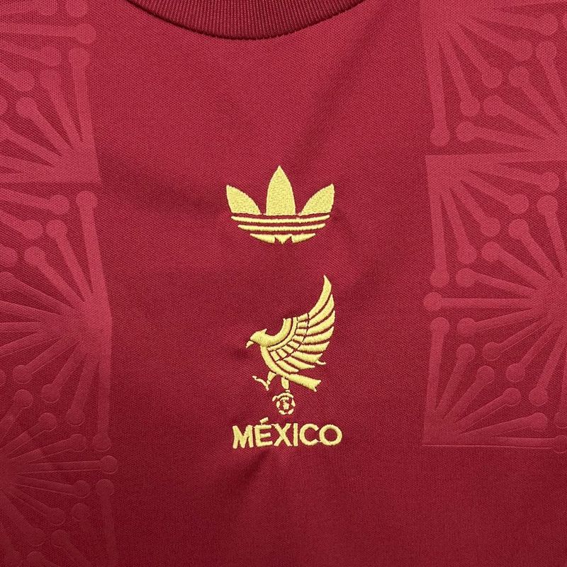 Kids Mexico 25/26 Gold Cup Kit Red 16-28