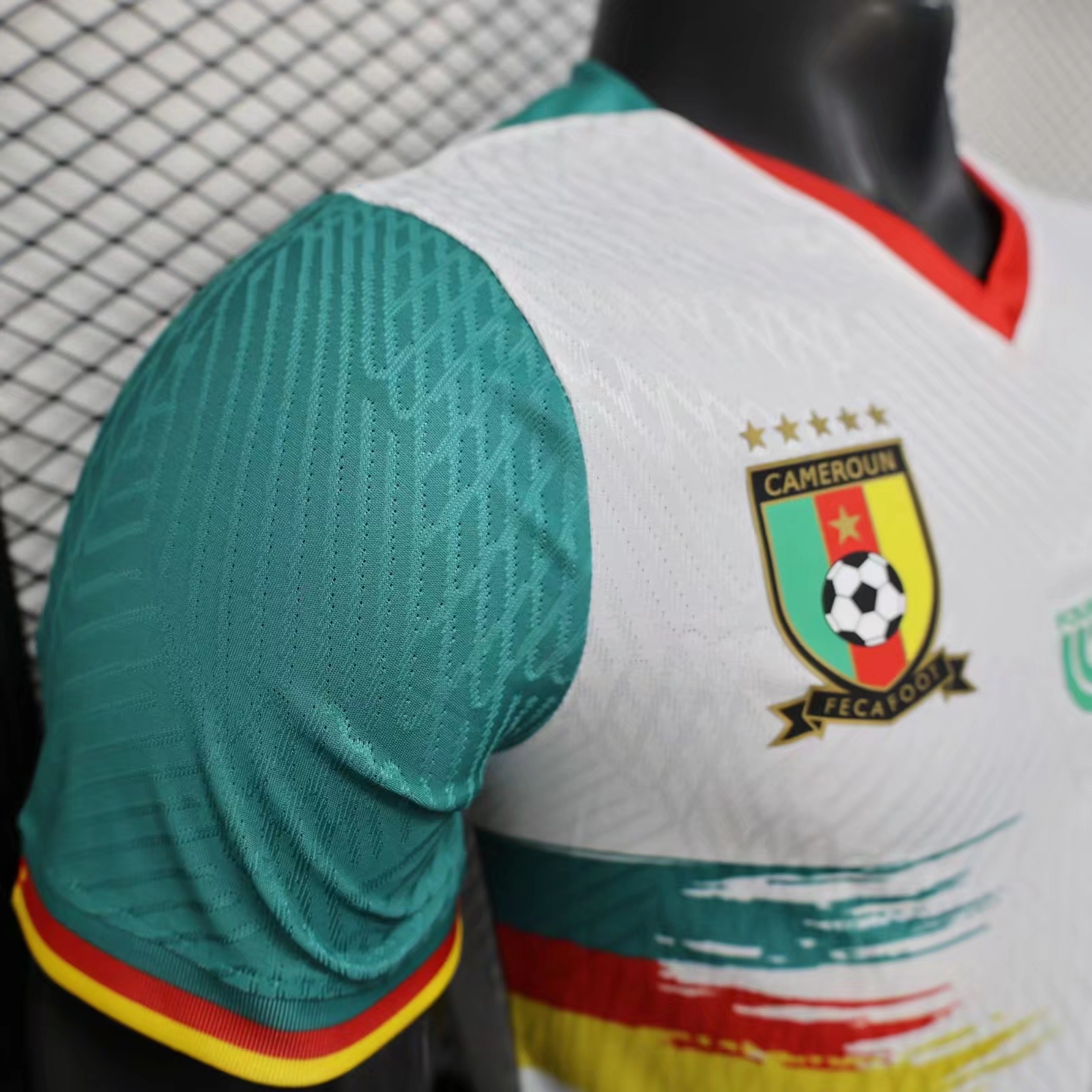 Player Version Cameroon 25/26 White  S-XXL