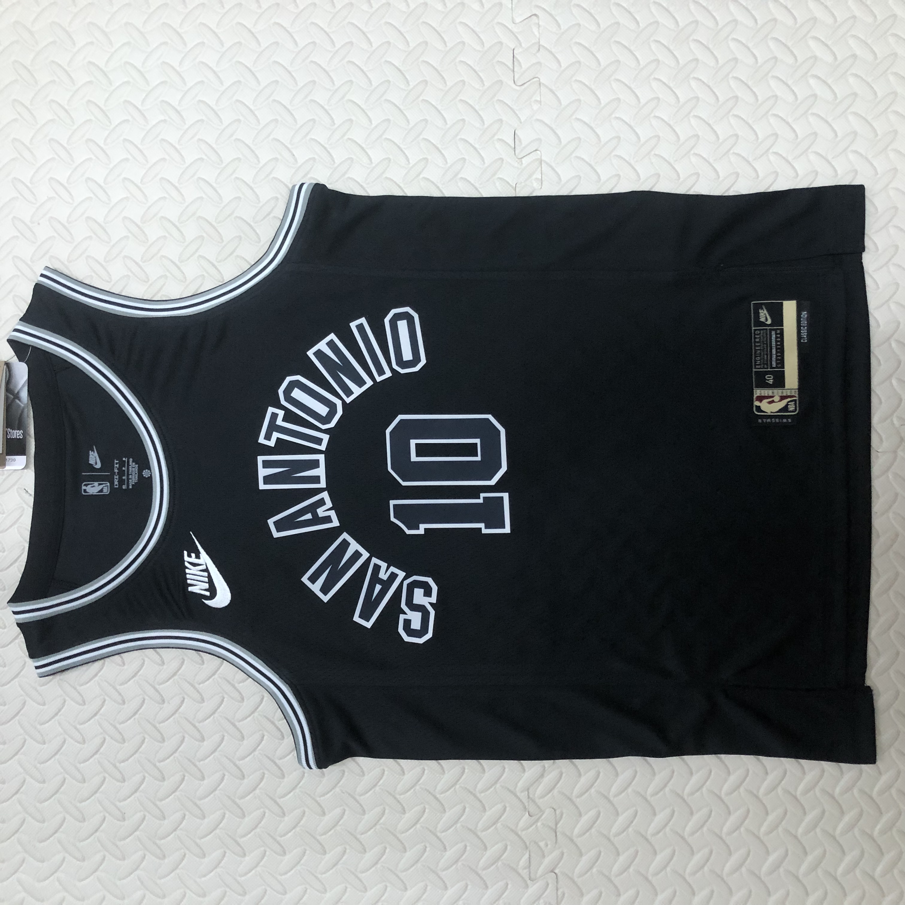 23 Season SAN ANTONIO SPURS Black  #10