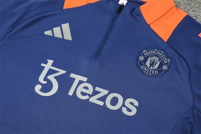 Adult/ Kids 2425 Manchester united Training suit E877