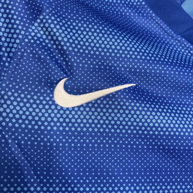 Retro  Brazil 2014 Away Blue