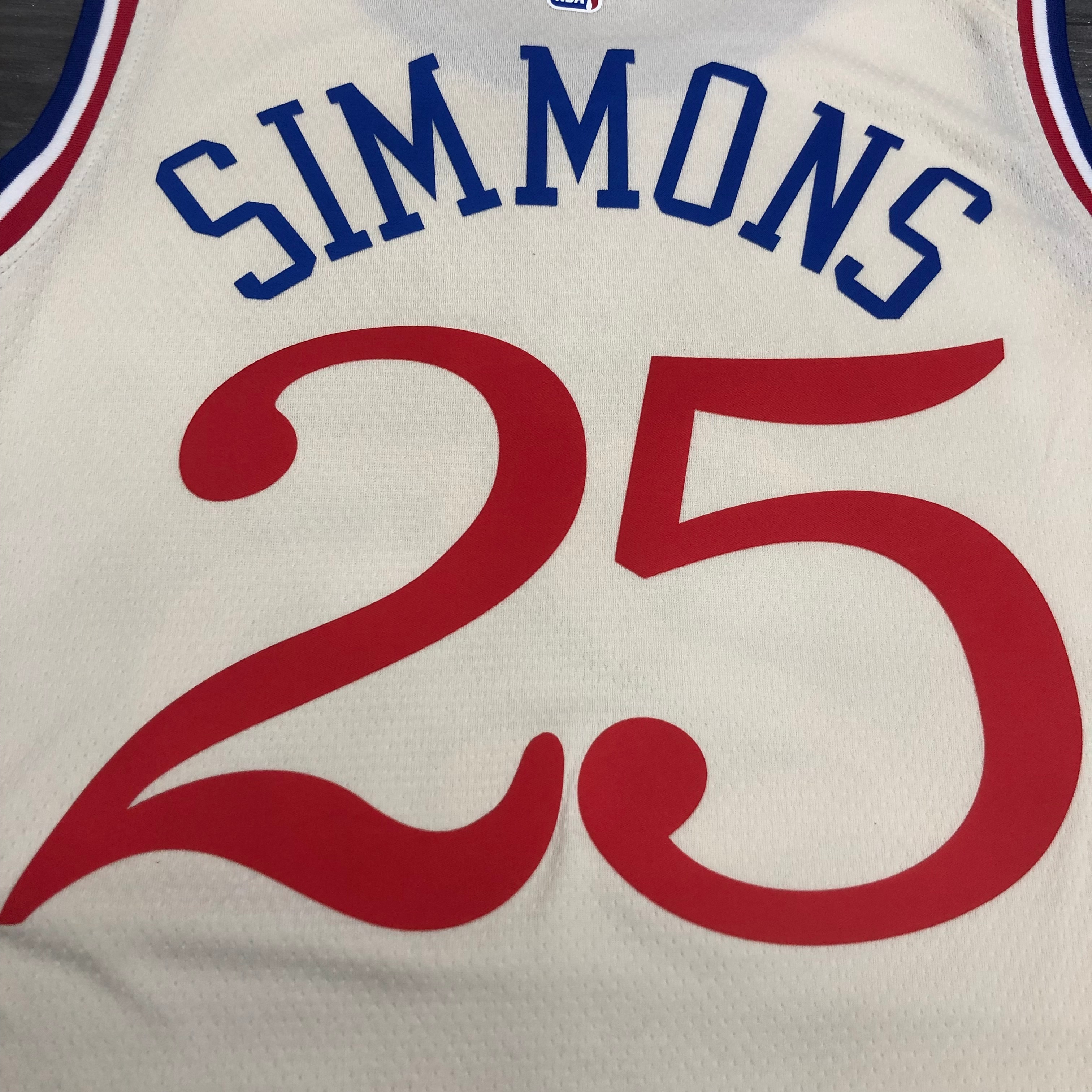 20 Season Philadelphia 76ers White  #25