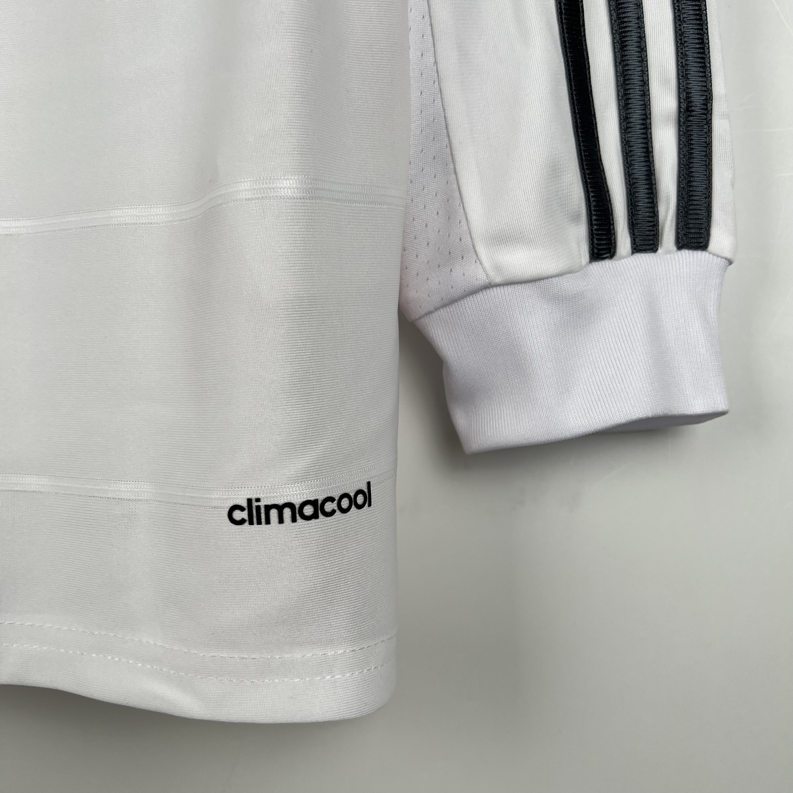 Retro  Real Mαdrid 13/14 Home White Long Sleeves