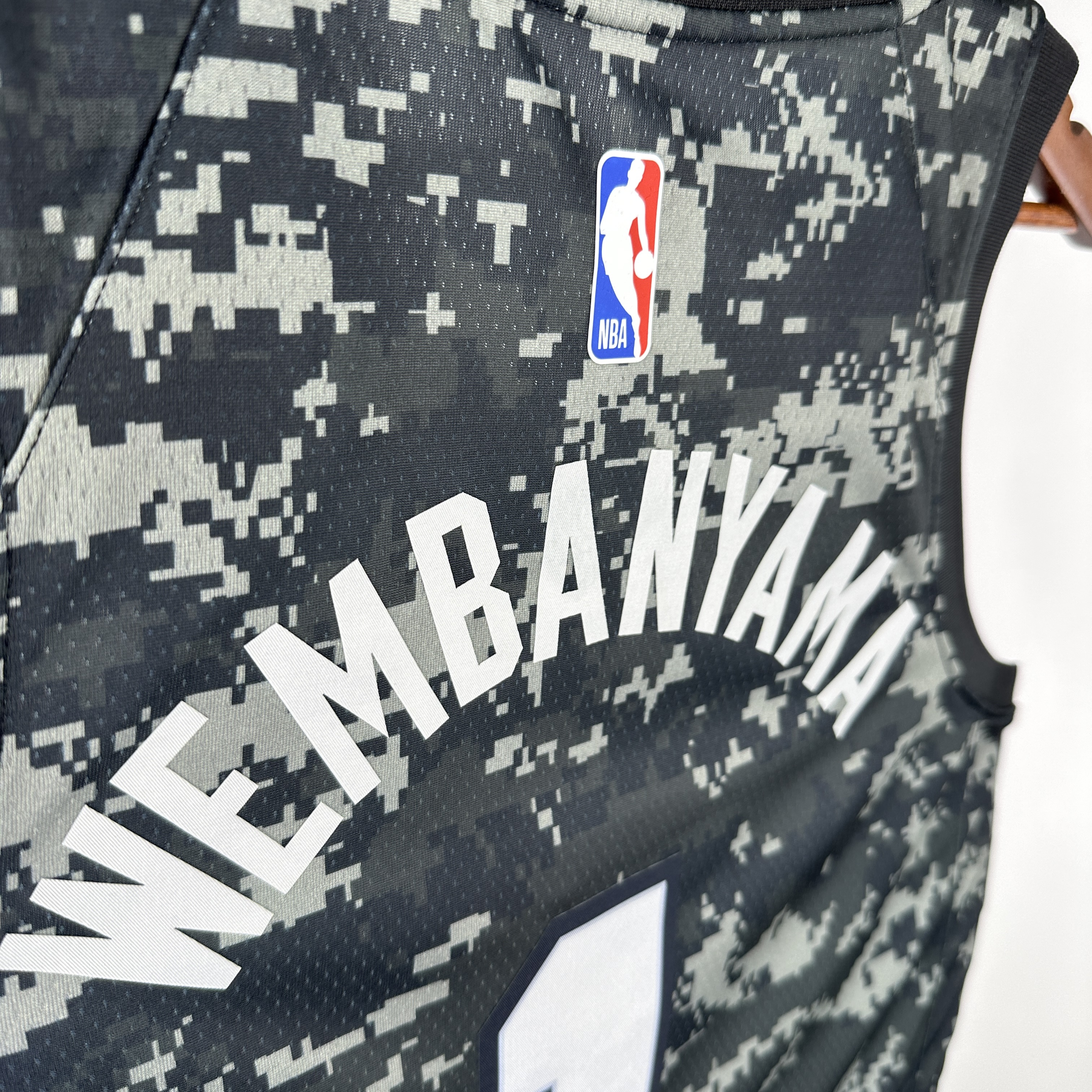 SAN ANTONIO SPURS CAMO  #1 WEMBANYAMA