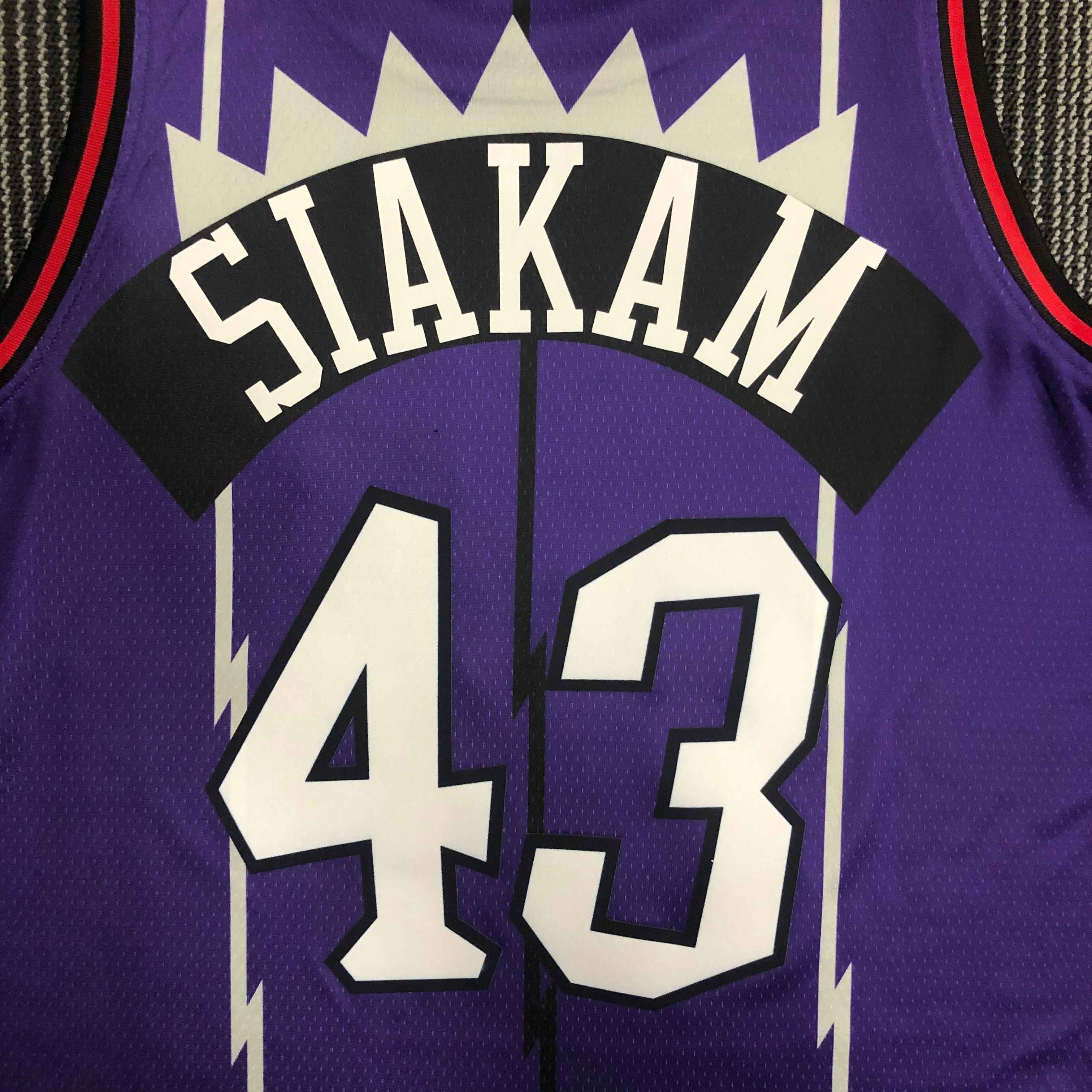 Toronto Raptors Purple  No.43 Siakam