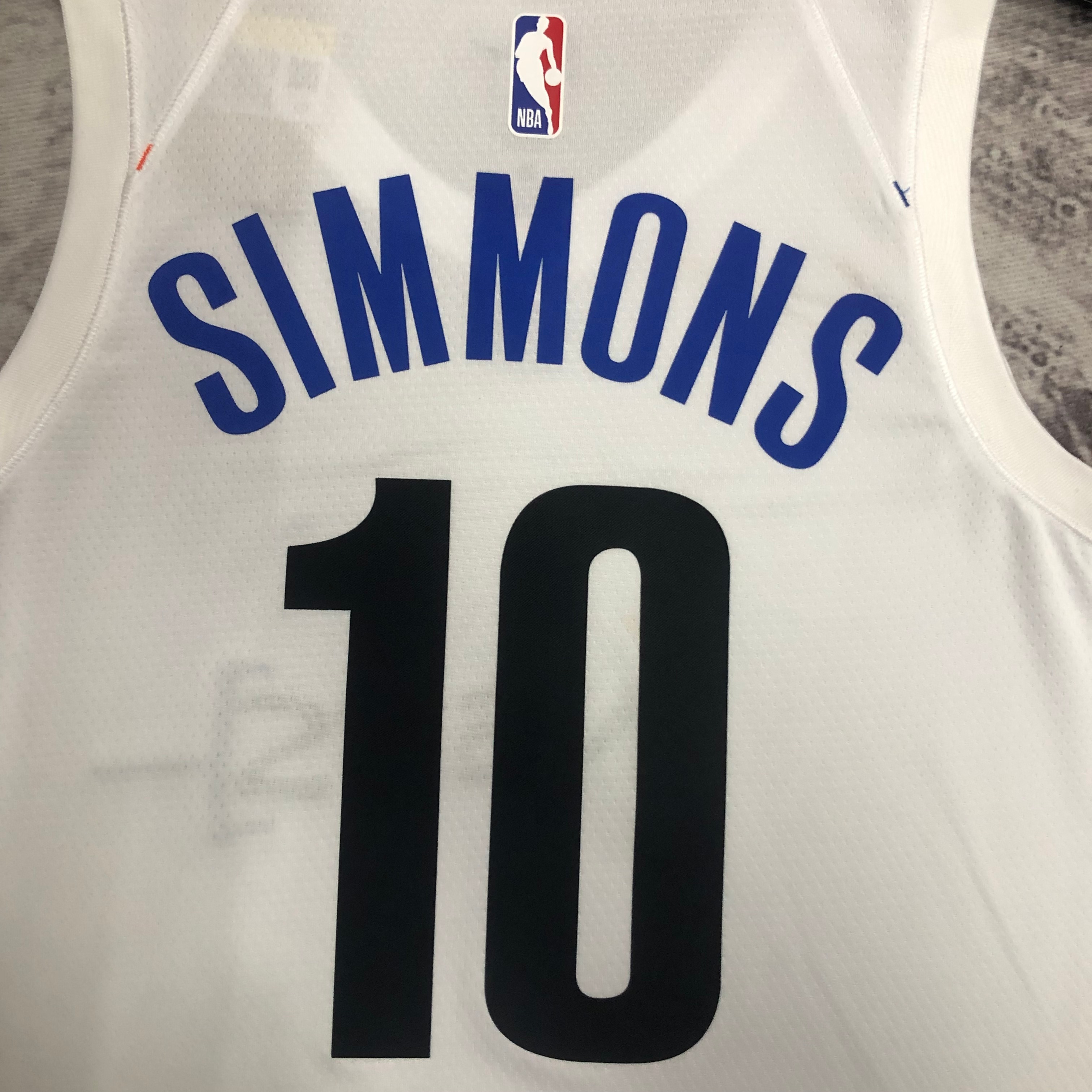 23 Season Brooklyn Nets City Edition No. 10 Simmons