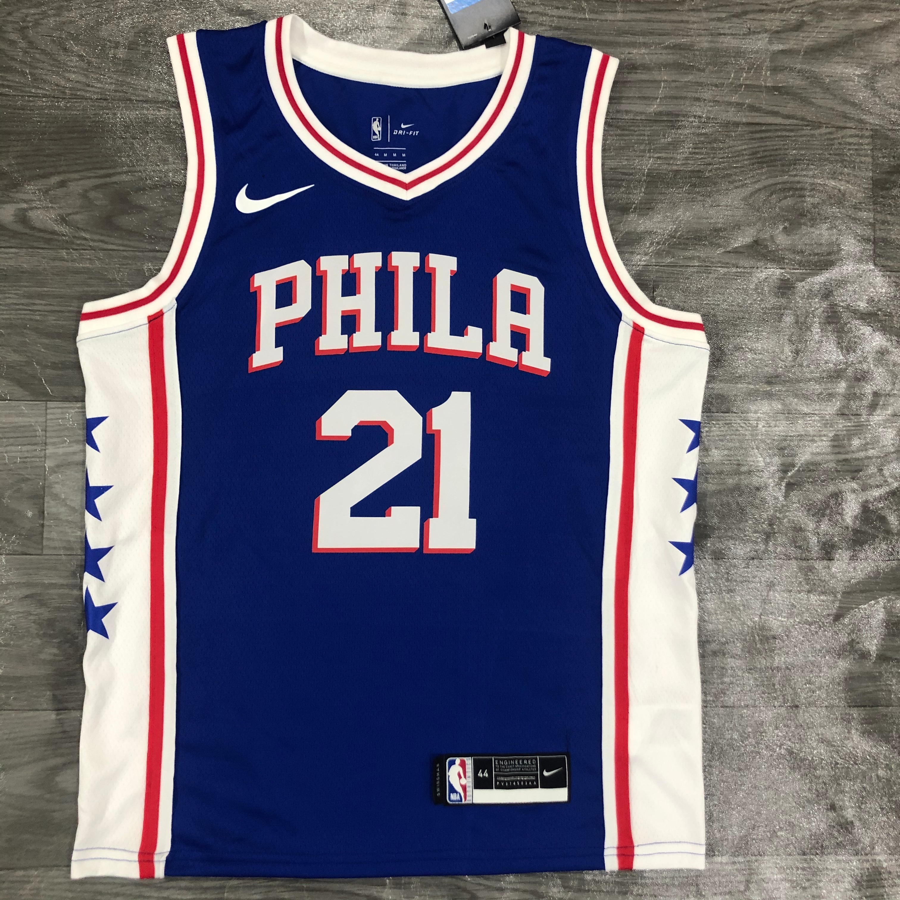 Philadelphia 76ers Blue V  #21