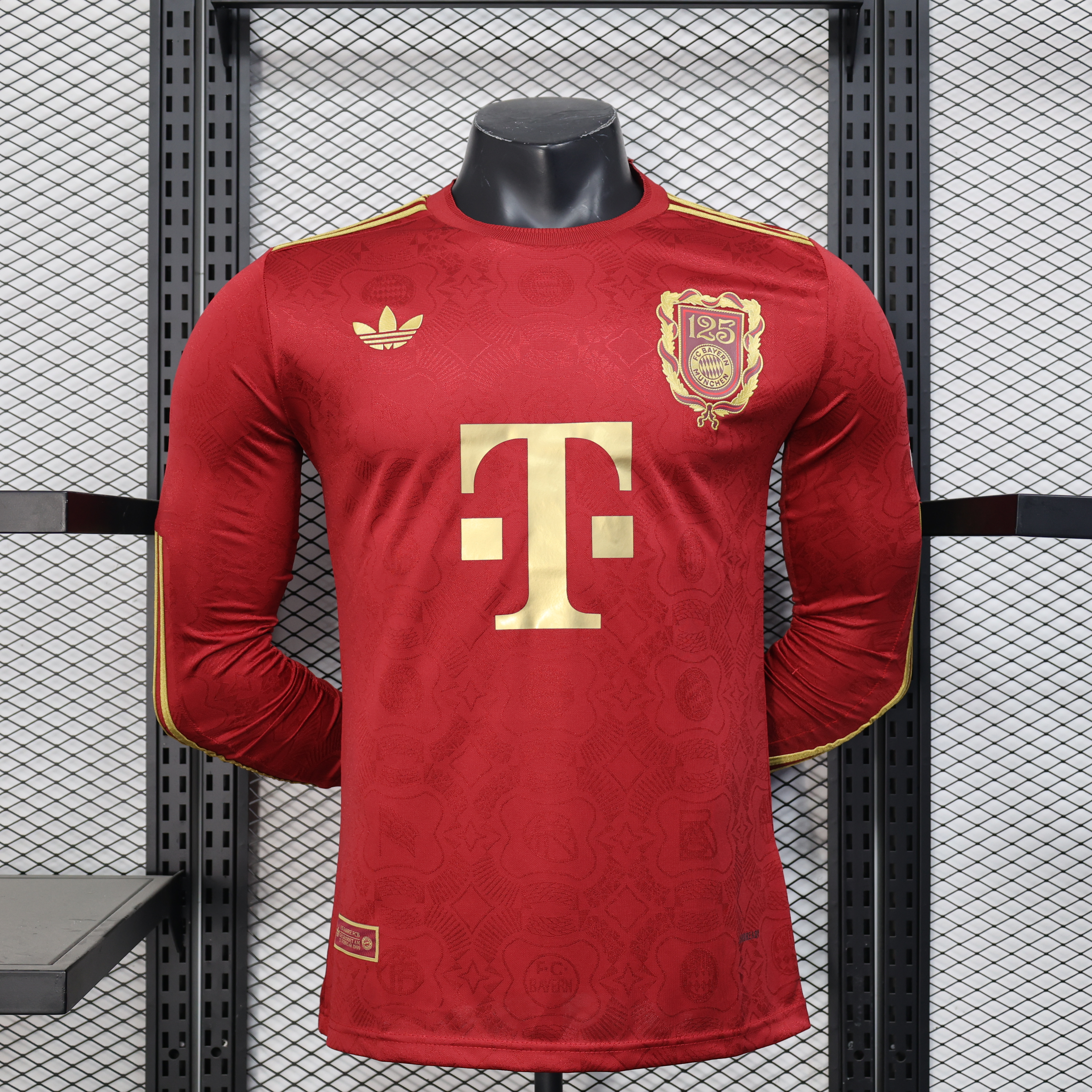 Player version Bayern München 125th Year Special Long Sleeves