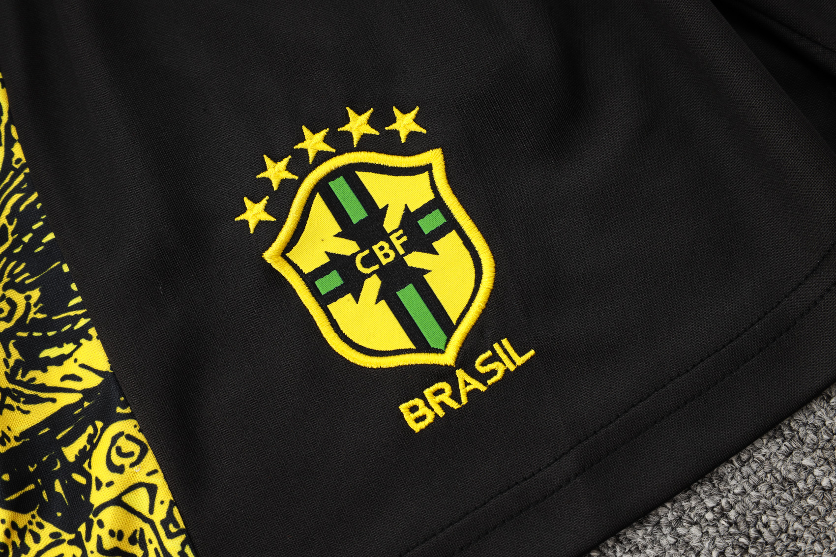 Brasil Sleevesless Training Suit Yellow D1214