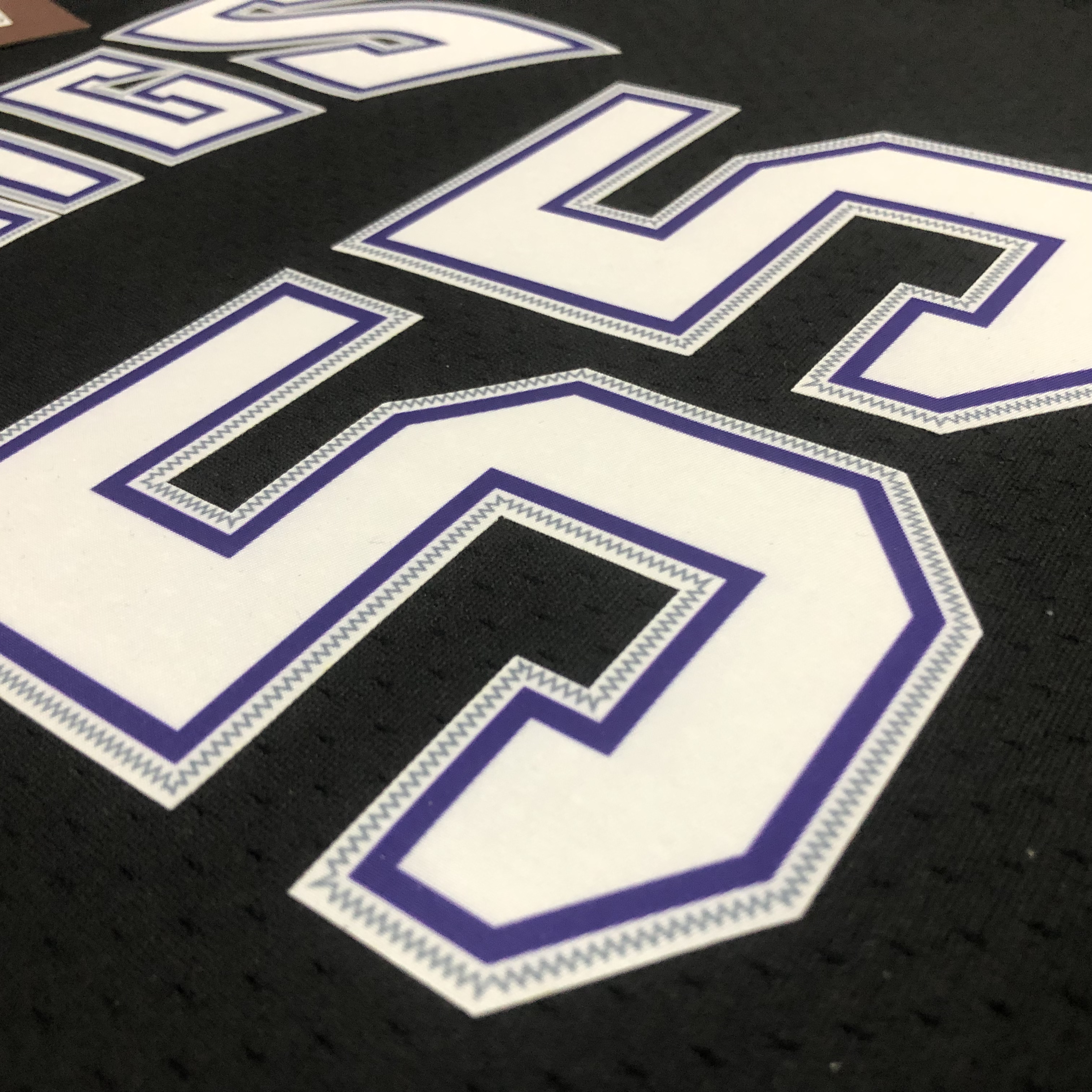 MN Heat Press Retro: Sacramento Kings 01 Season Blue No.55 WILLIAMS